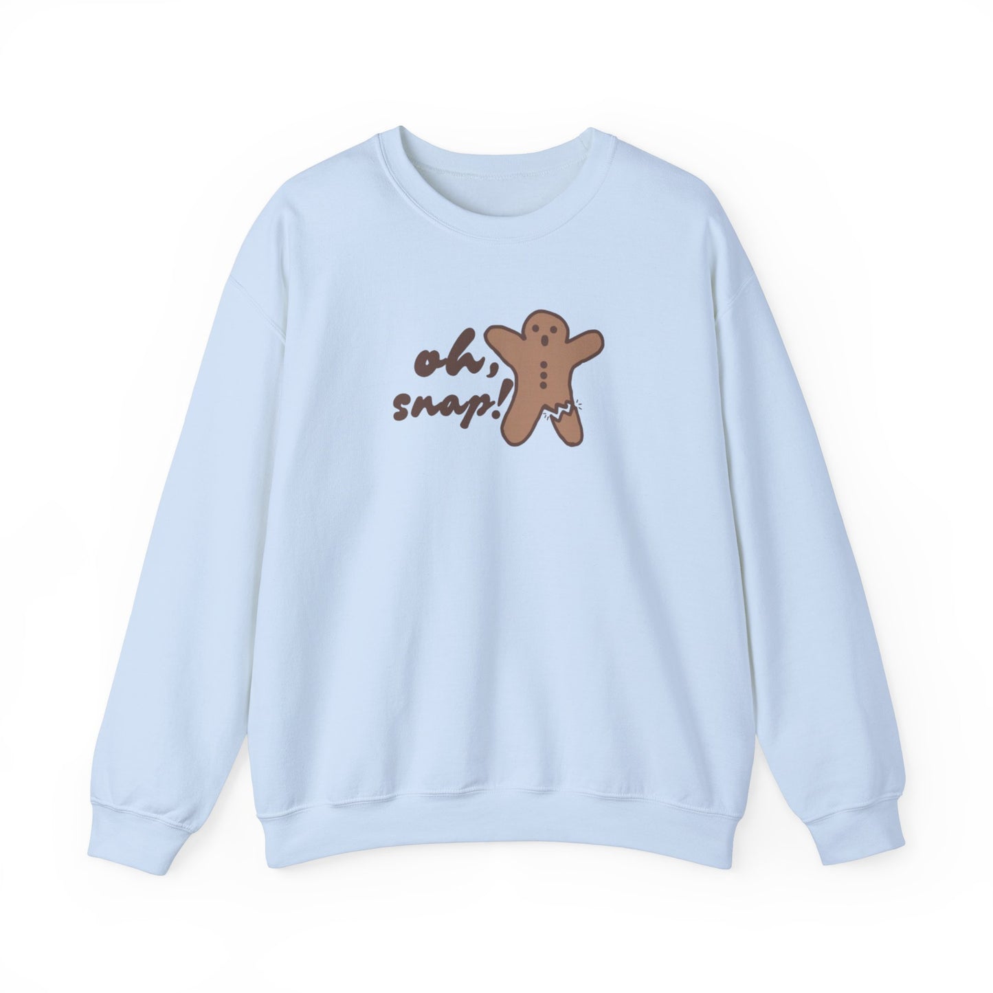 Festive Gingerbread Man Crewneck Sweatshirt