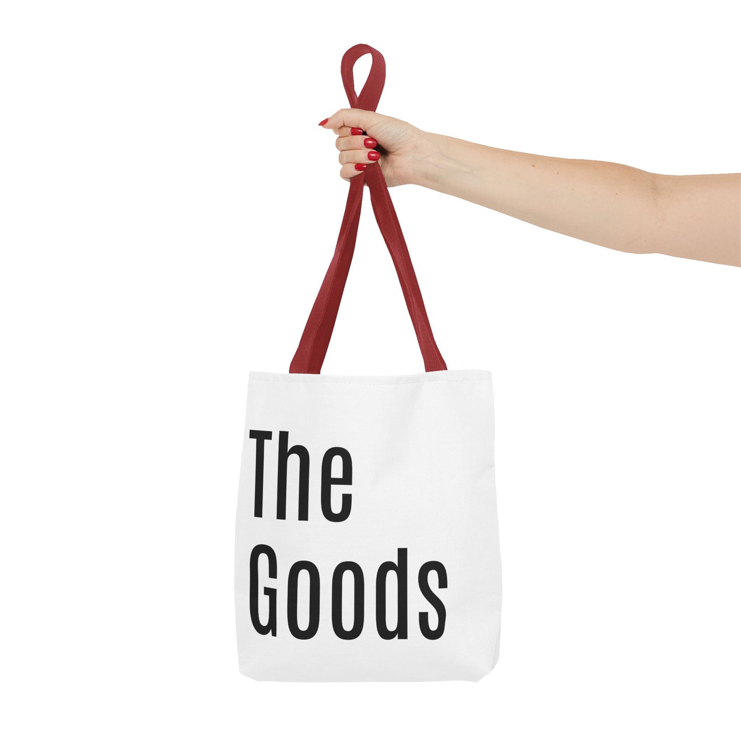 The Goods  Versatile Tote Bag (AOP) - White