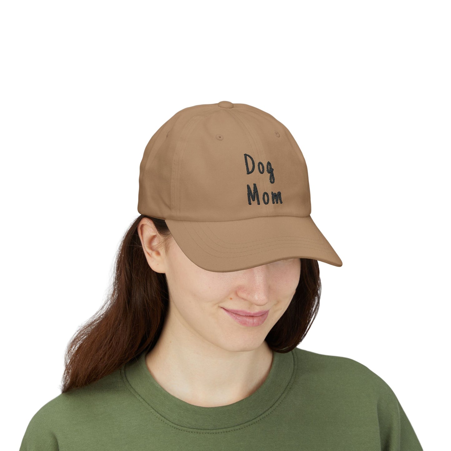 Embroidered Classic Baseball Cap - Dog Mom