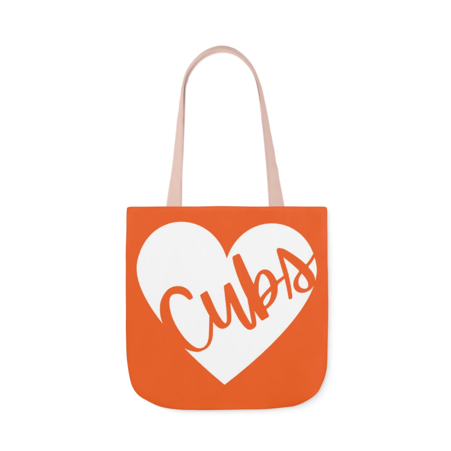 Generic Team Orange Canvas Tote Bag, 5-Color Straps - Cubs