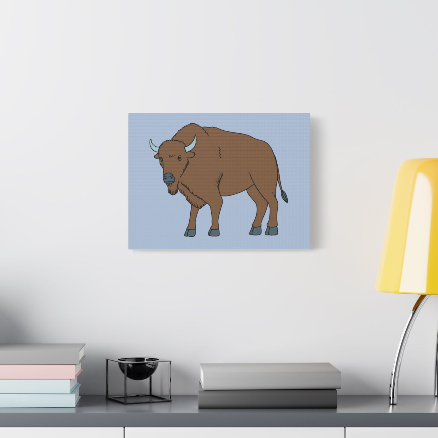 Copy of Stretched Matte Canvas 1.25" - Bison