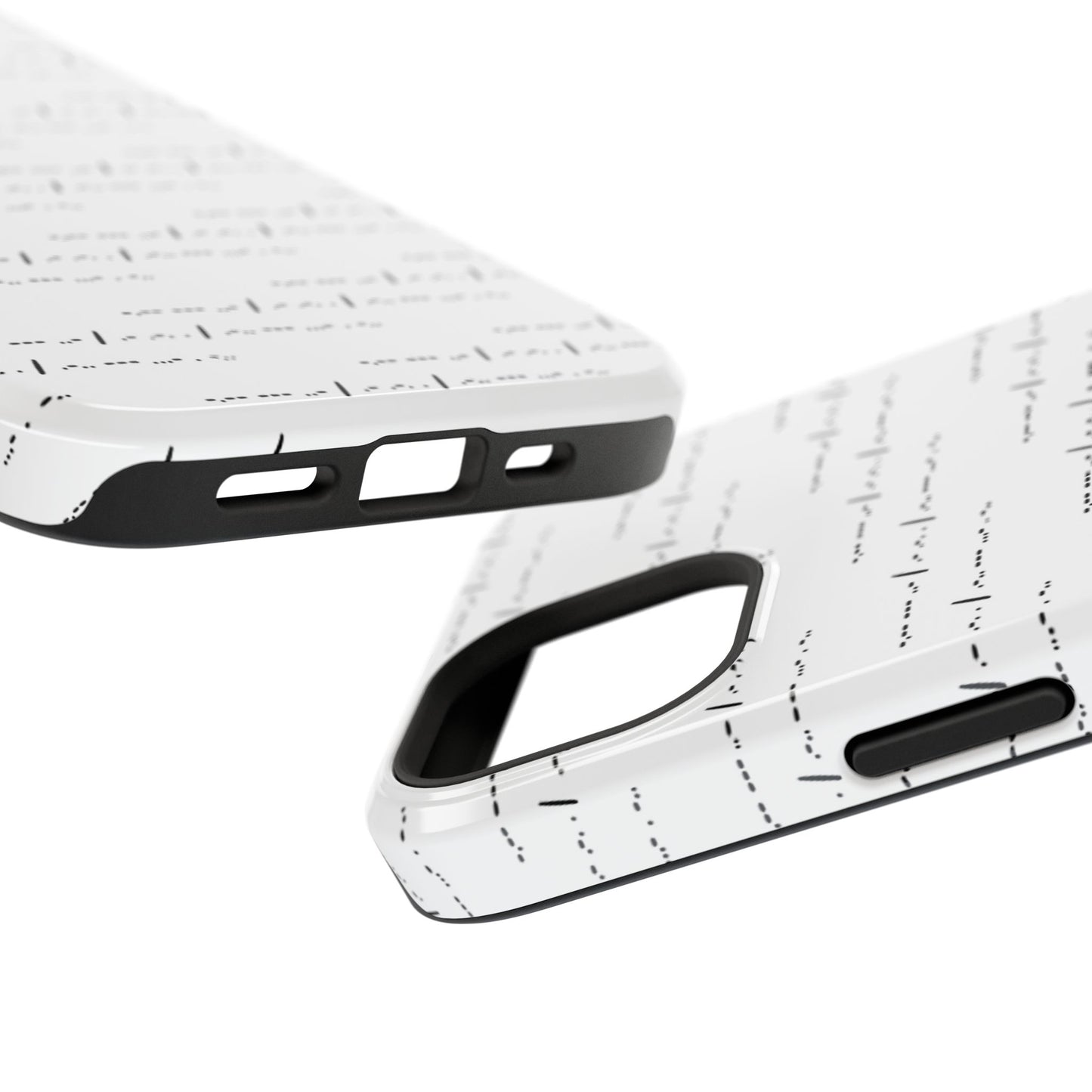 Phone Case - Impact-Resistant - "You Are Loved" Morse Code