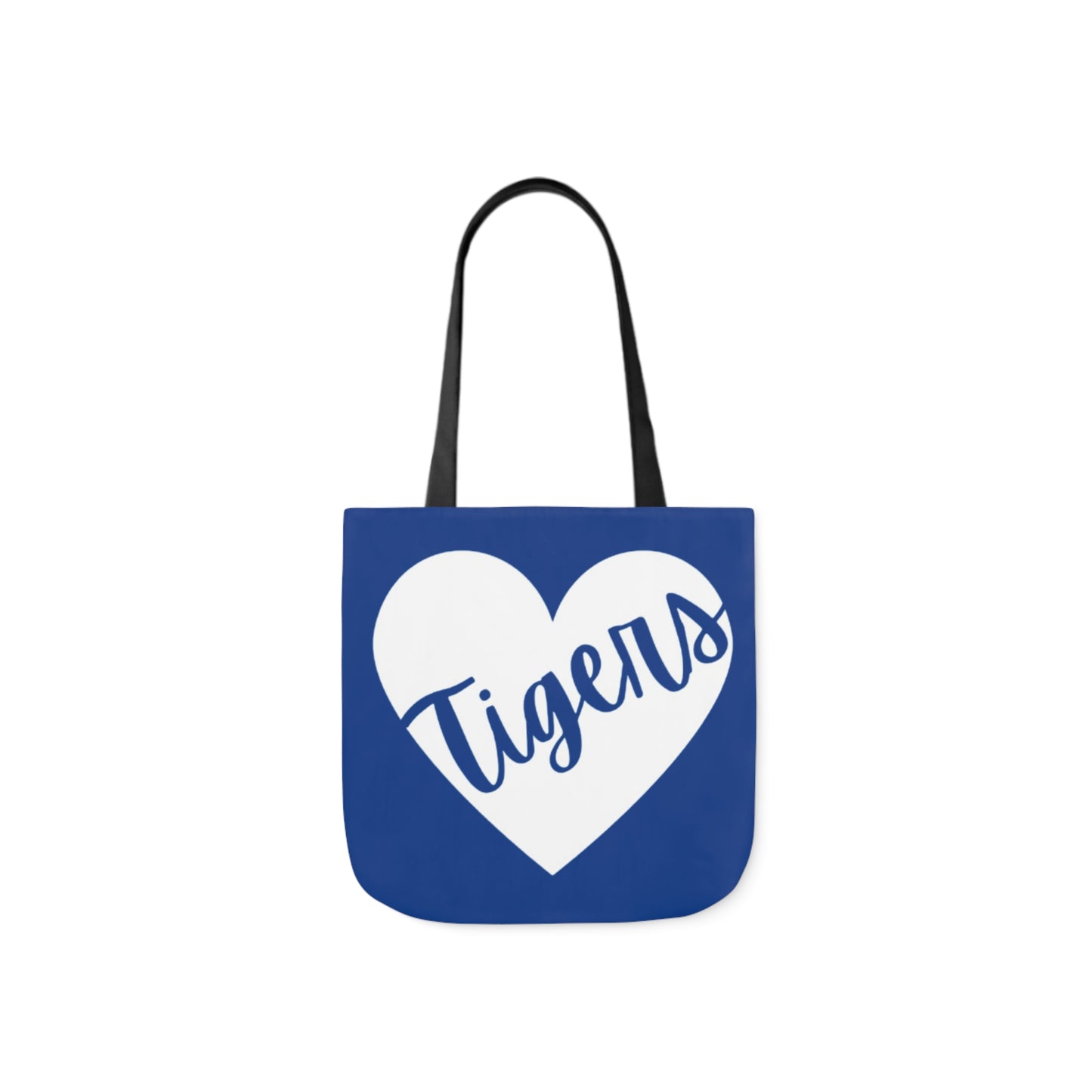 Generic Team Royal Blue Canvas Tote Bag, 5-Color Straps - Tigers