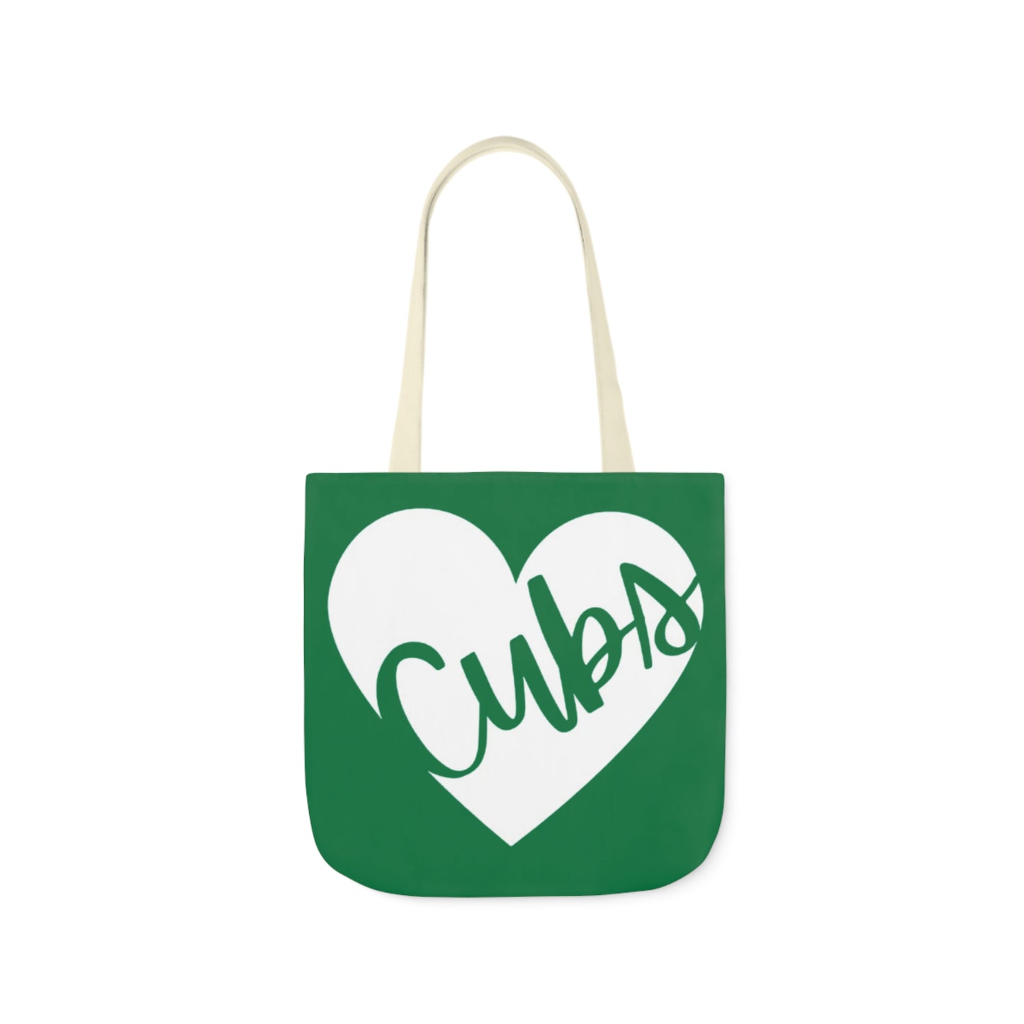 Generic Team Green Canvas Tote Bag, 5-Color Straps - Cubs