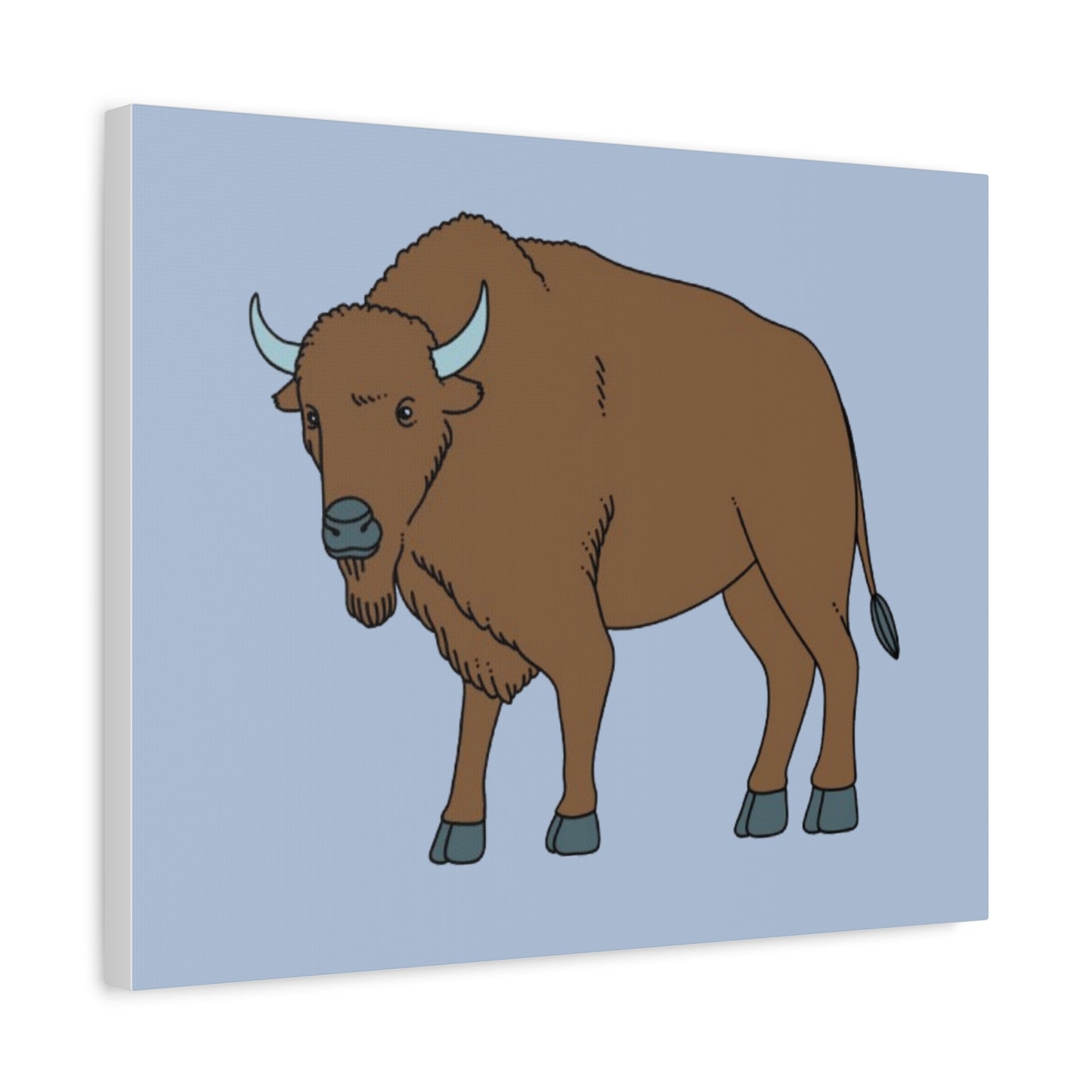 Copy of Stretched Matte Canvas 1.25" - Bison