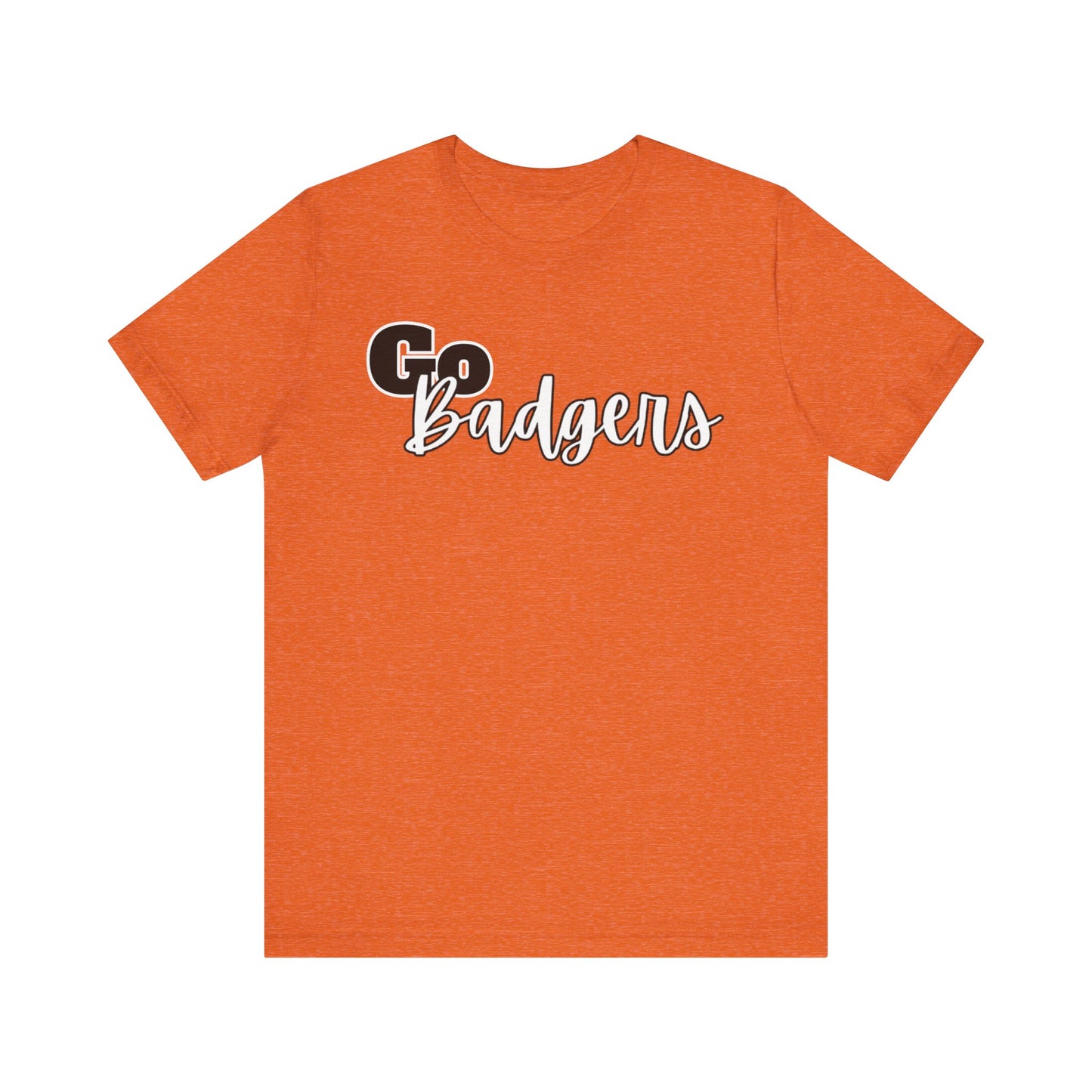 Generic Team Tee - Jersey Short Sleeve -Go Badgers