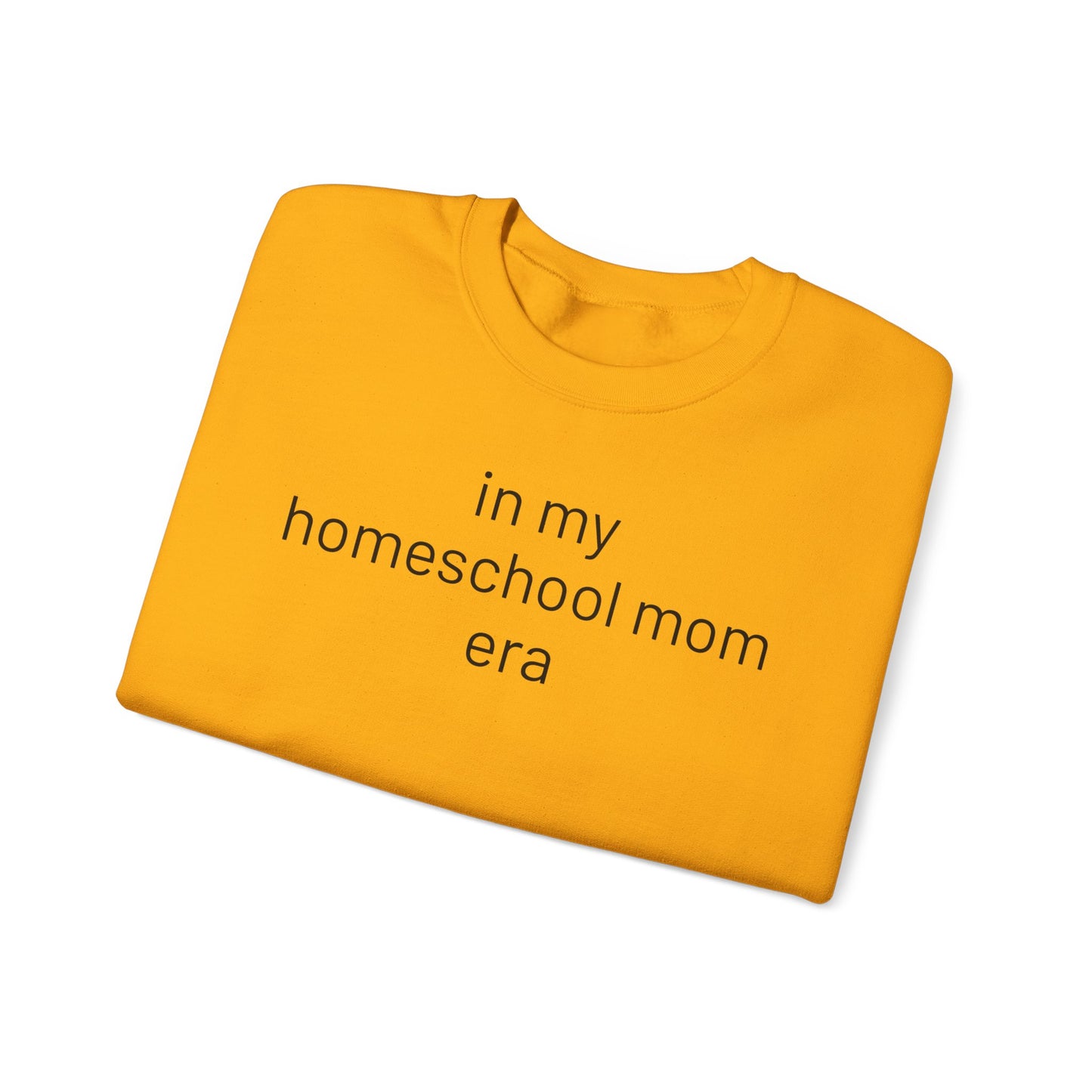 Homeschool Mom Era Unisex Heavy Blend™ Crewneck Sweatshirt