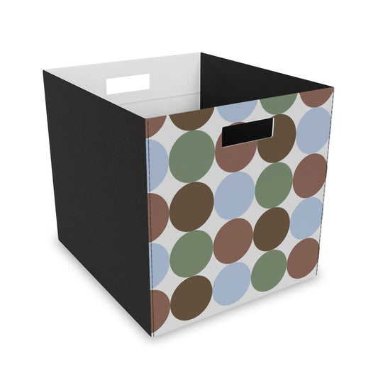 Felt Storage Box - Mountain Colors Abstract