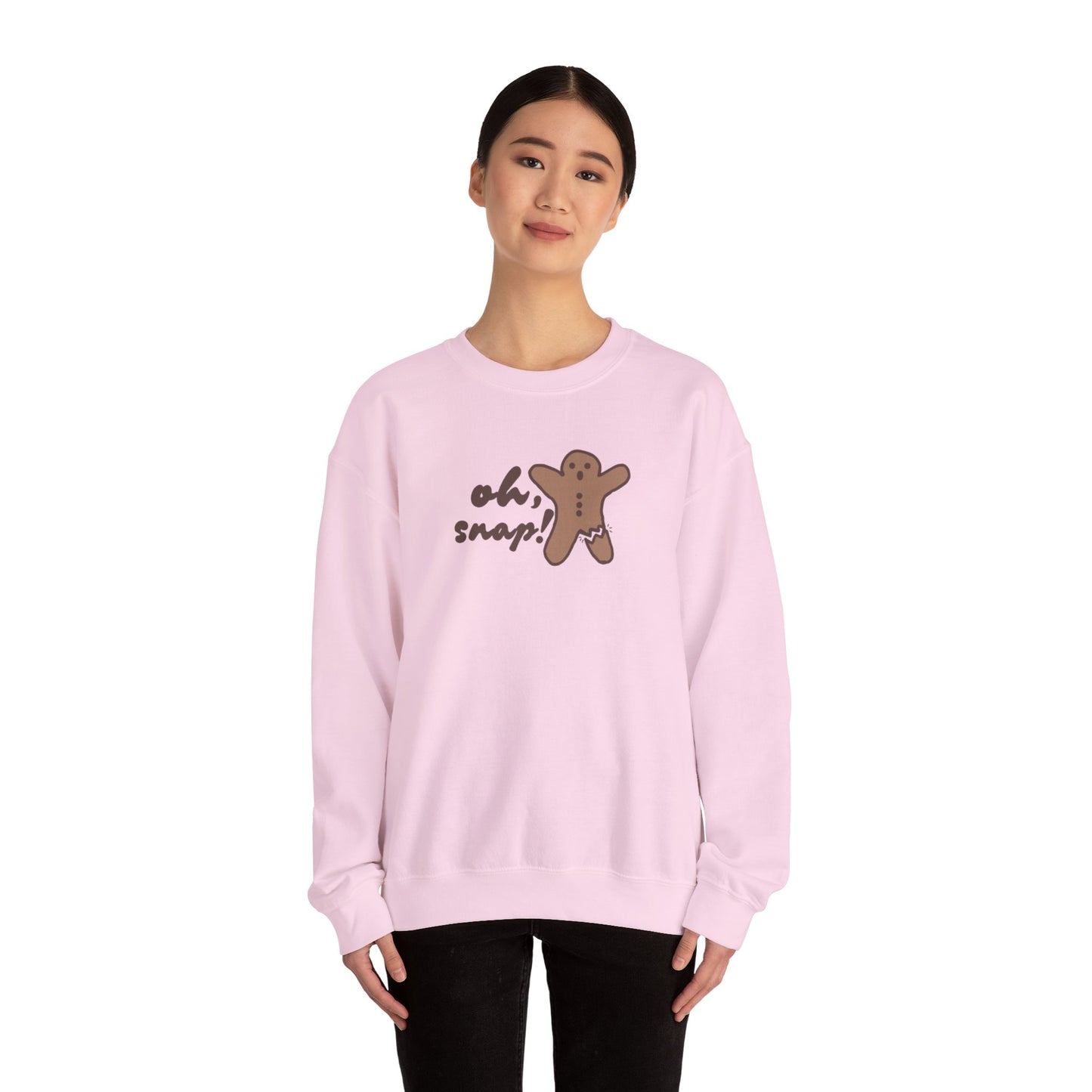 Festive Gingerbread Man Crewneck Sweatshirt