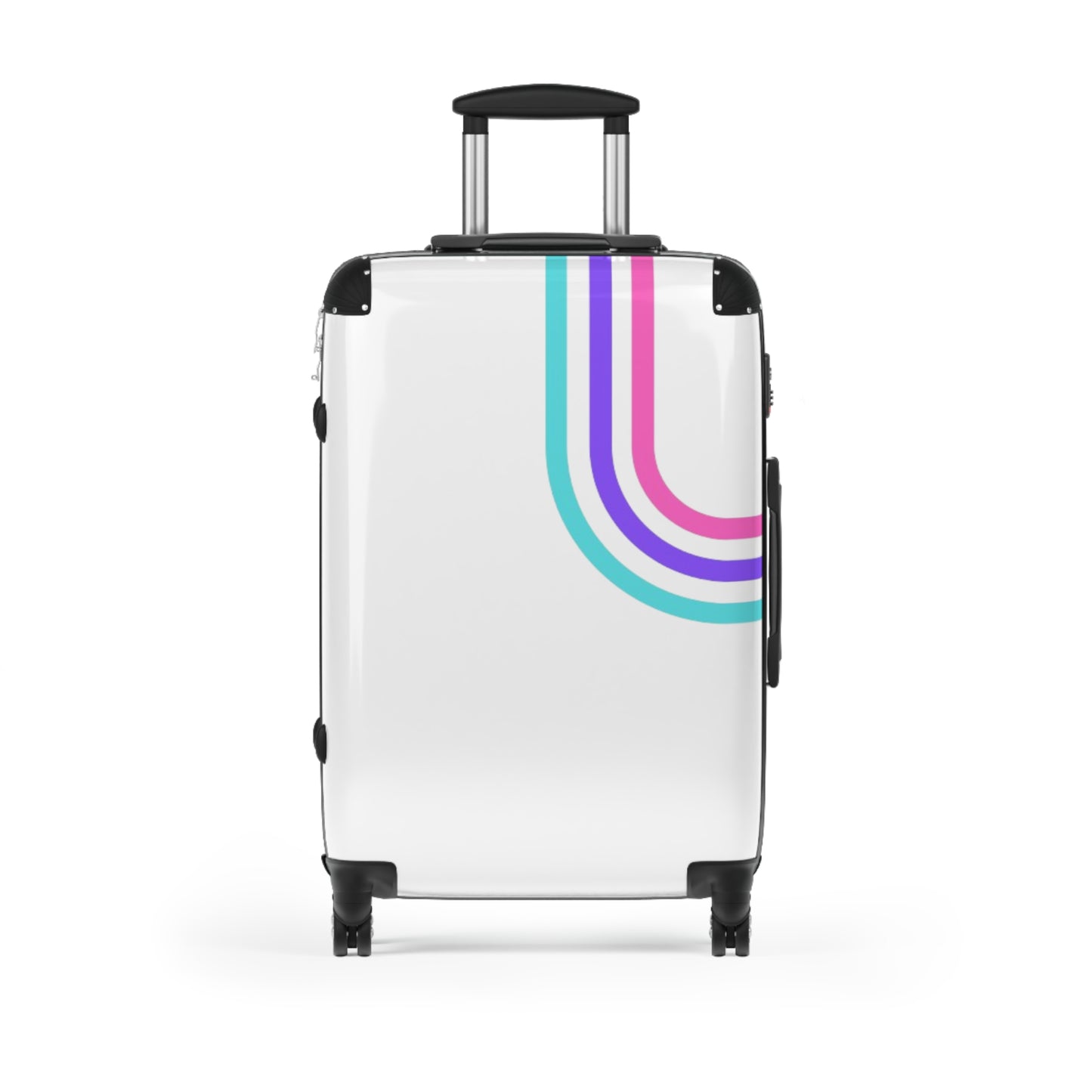 90's Inspired Mix & Match Suitcase - Multicolor