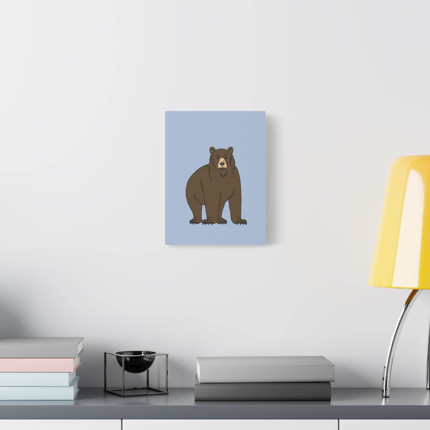 Stretched Matte Canvas 1.25" - Bear