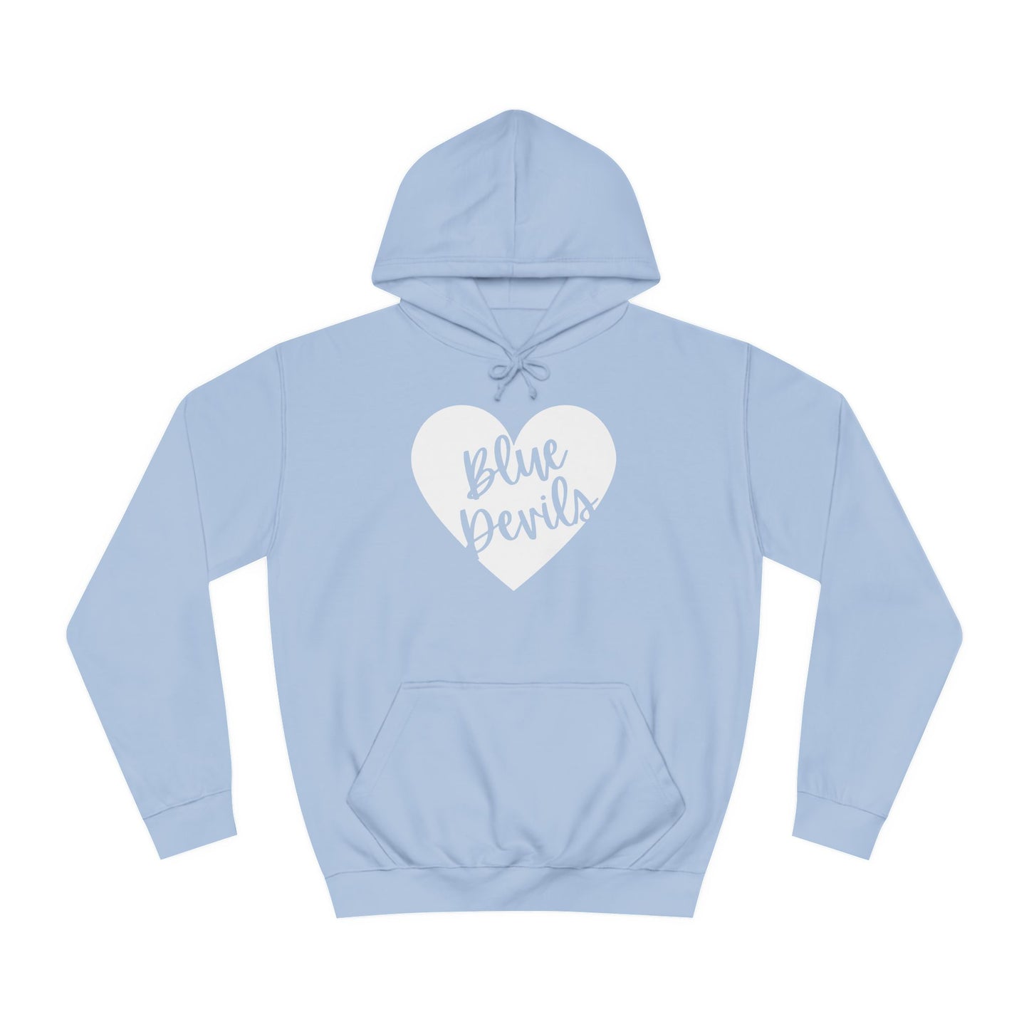 Generic Team Hoodie - Blue Devils Heart