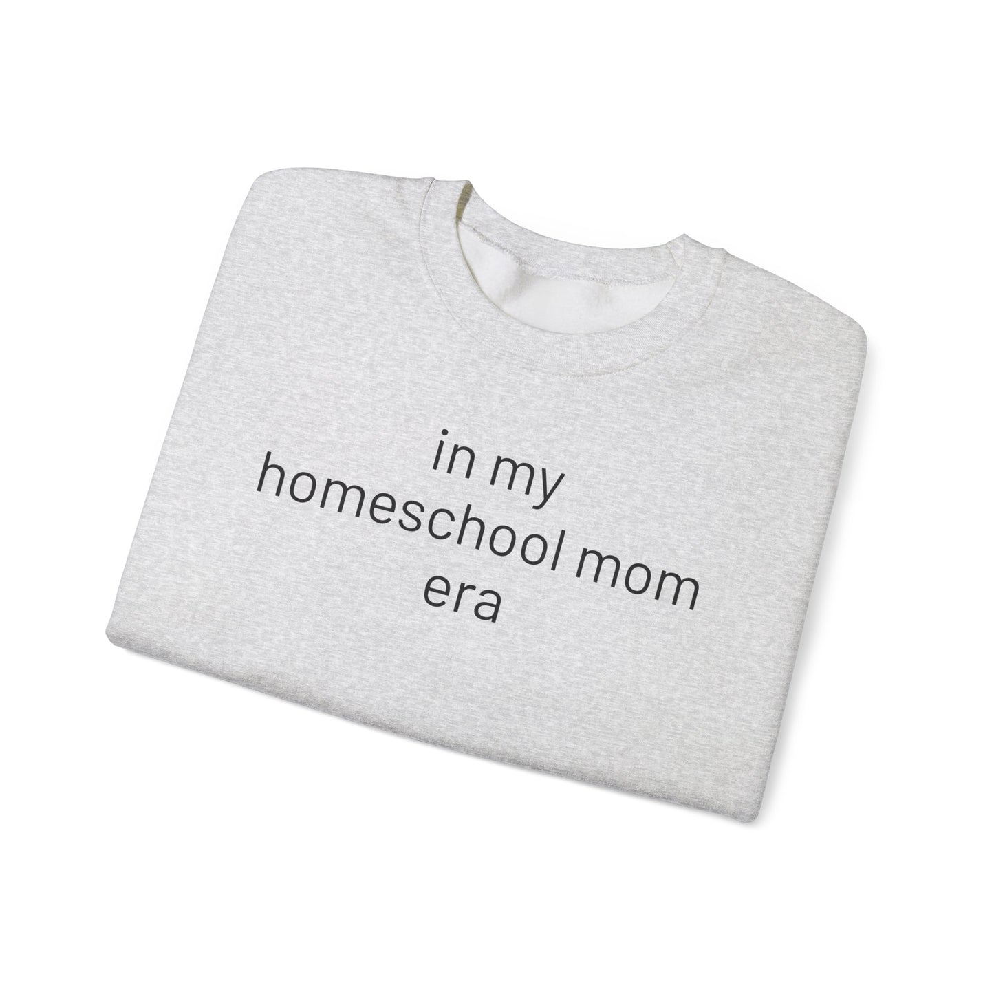 Homeschool Mom Era Unisex Heavy Blend™ Crewneck Sweatshirt