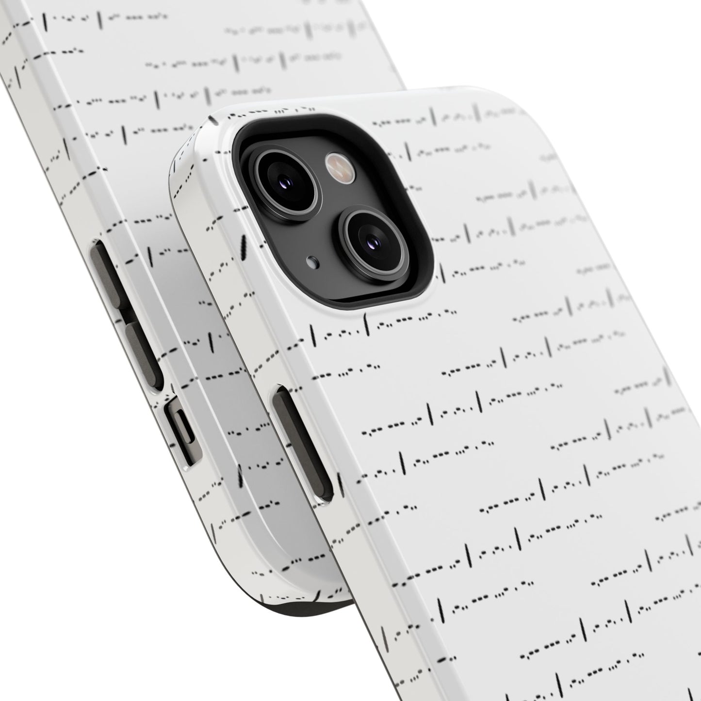 Phone Case - Impact-Resistant - "You Are Loved" Morse Code