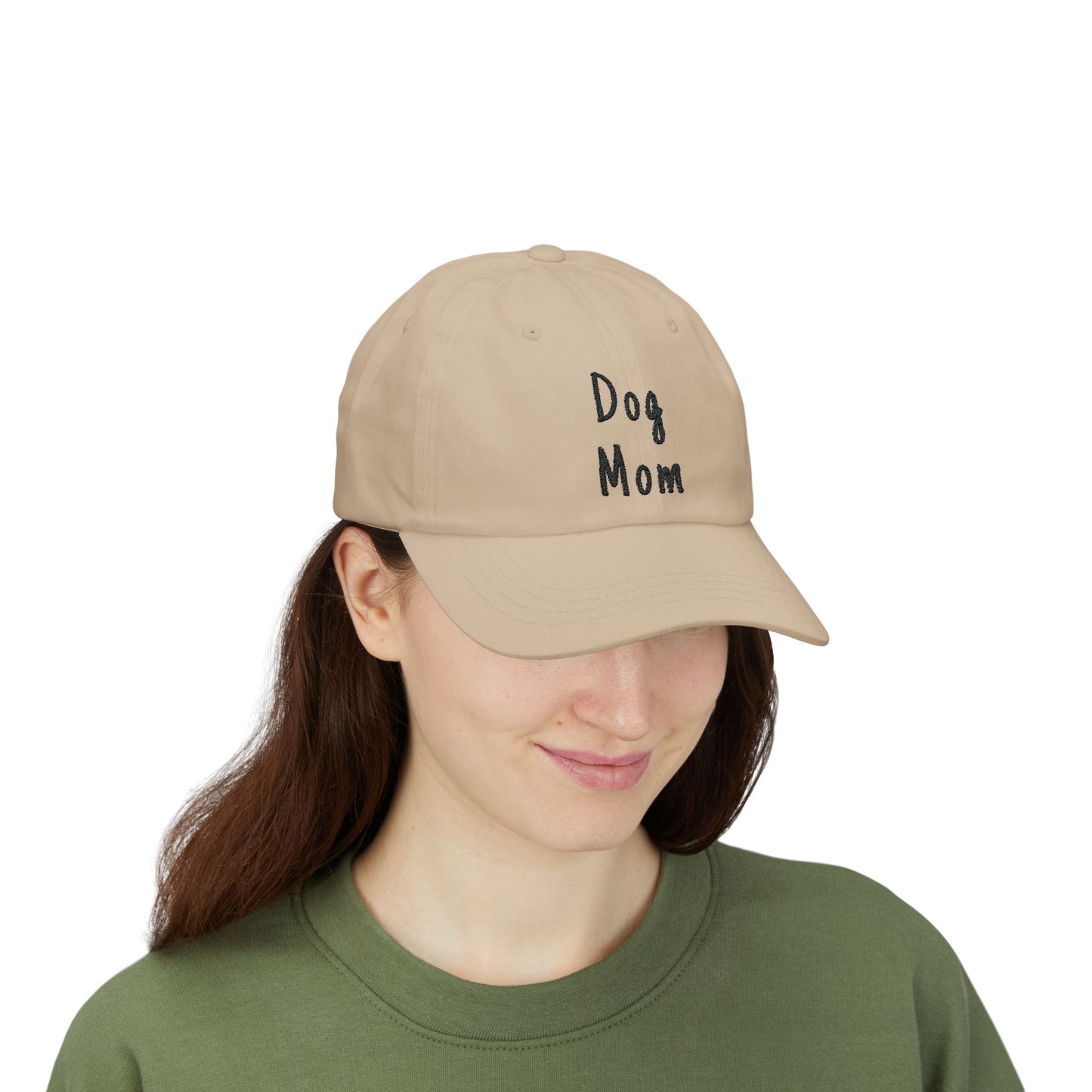 Embroidered Classic Baseball Cap - Dog Mom