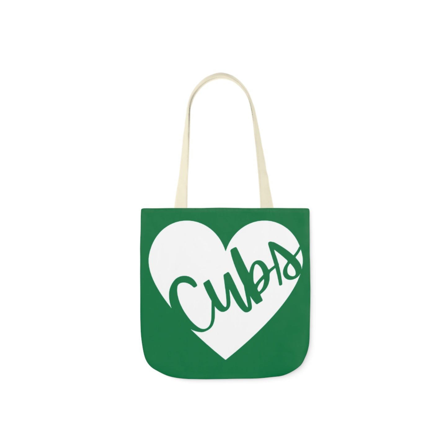 Generic Team Green Canvas Tote Bag, 5-Color Straps - Cubs