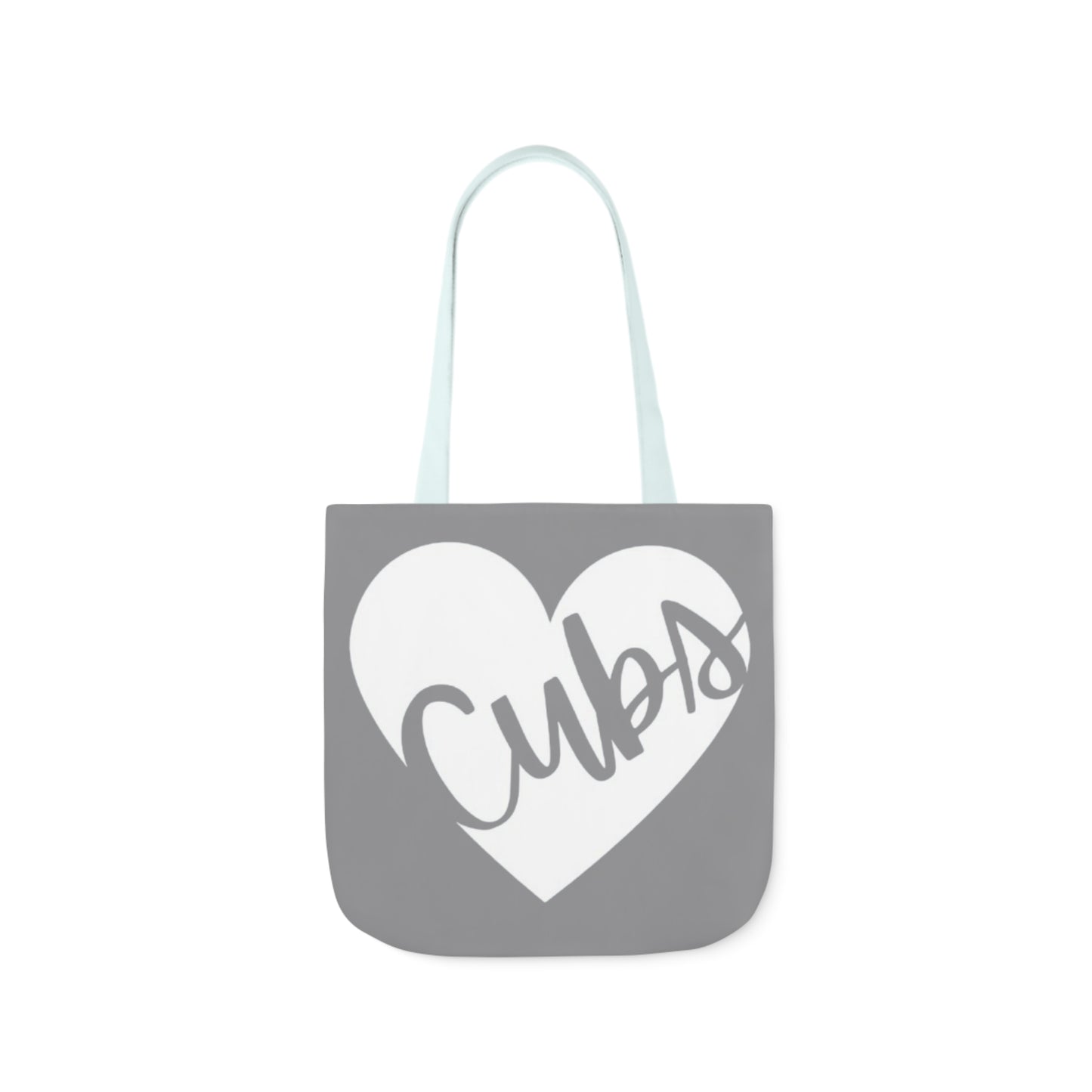 Generic Team Grey Canvas Tote Bag, 5-Color Straps - Cubs