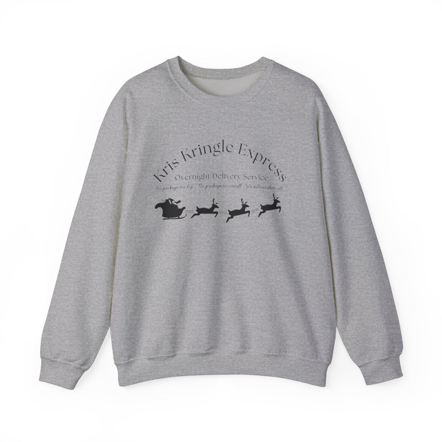 Festive Adult Unisex Crewneck Sweatshirt - Kris Kringle Express