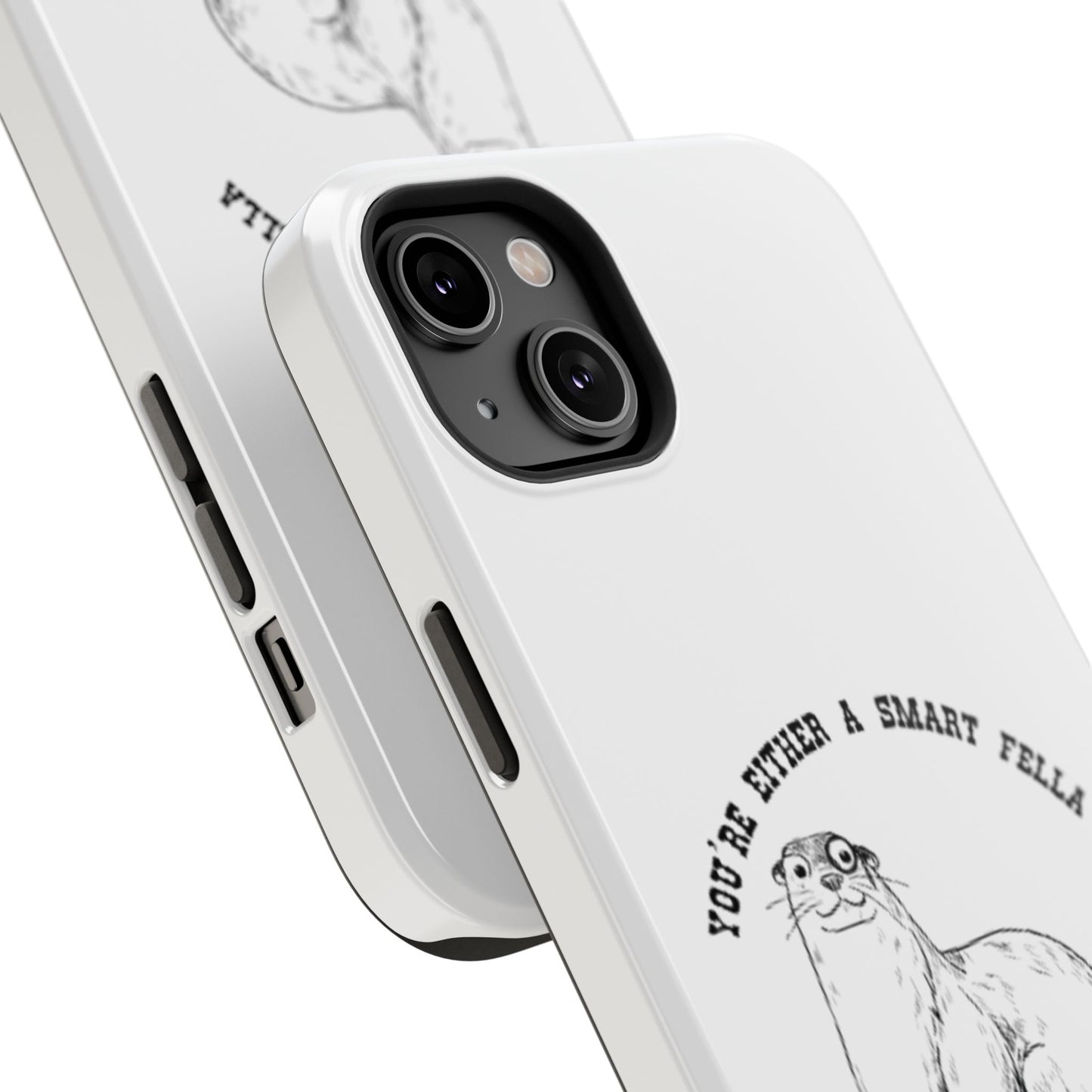 Impact-Resistant Cases - Fart Smella White