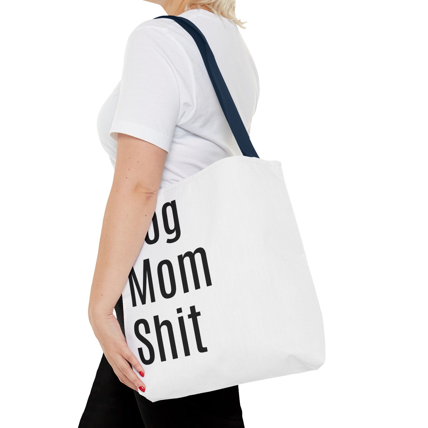 Dog Mom  Versatile Tote Bag (AOP) - White