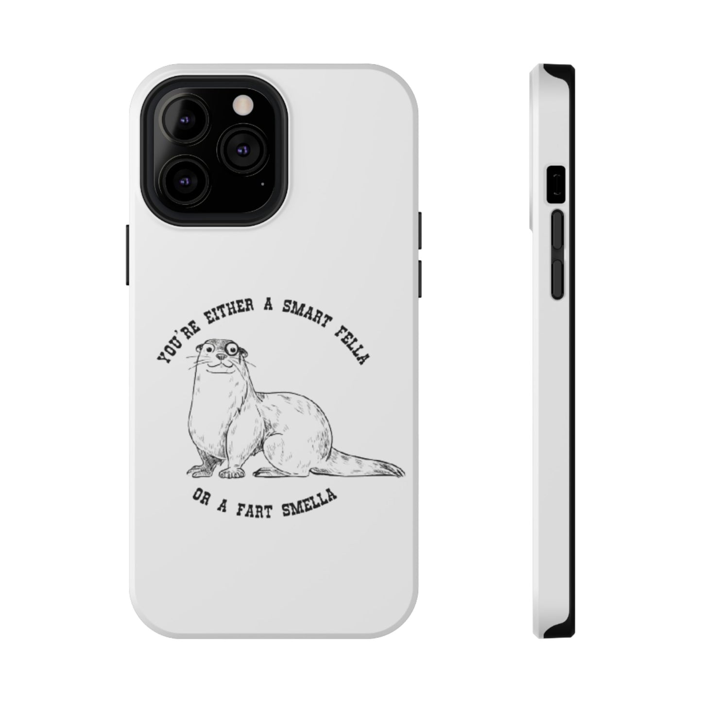 Impact-Resistant Cases - Fart Smella White