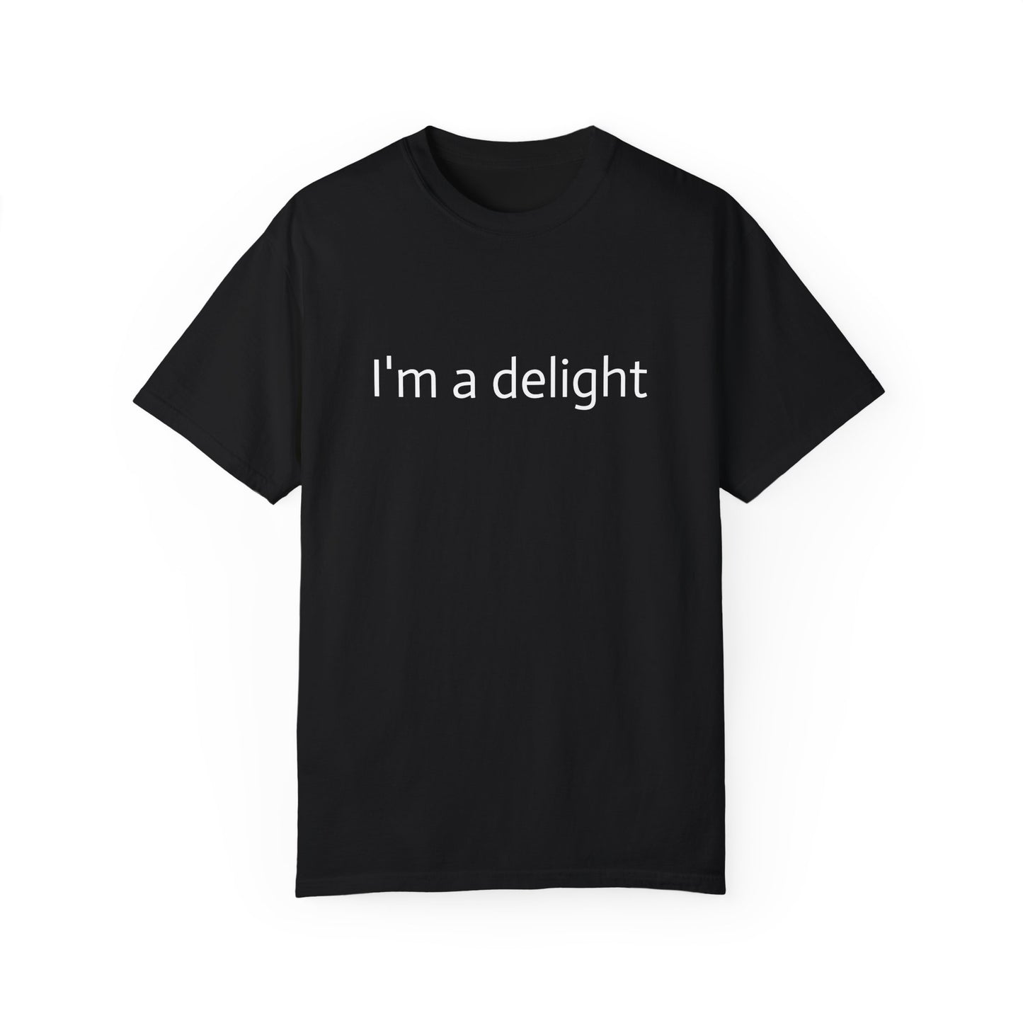 Unisex Garment-Dyed T-shirt - I'm a delight