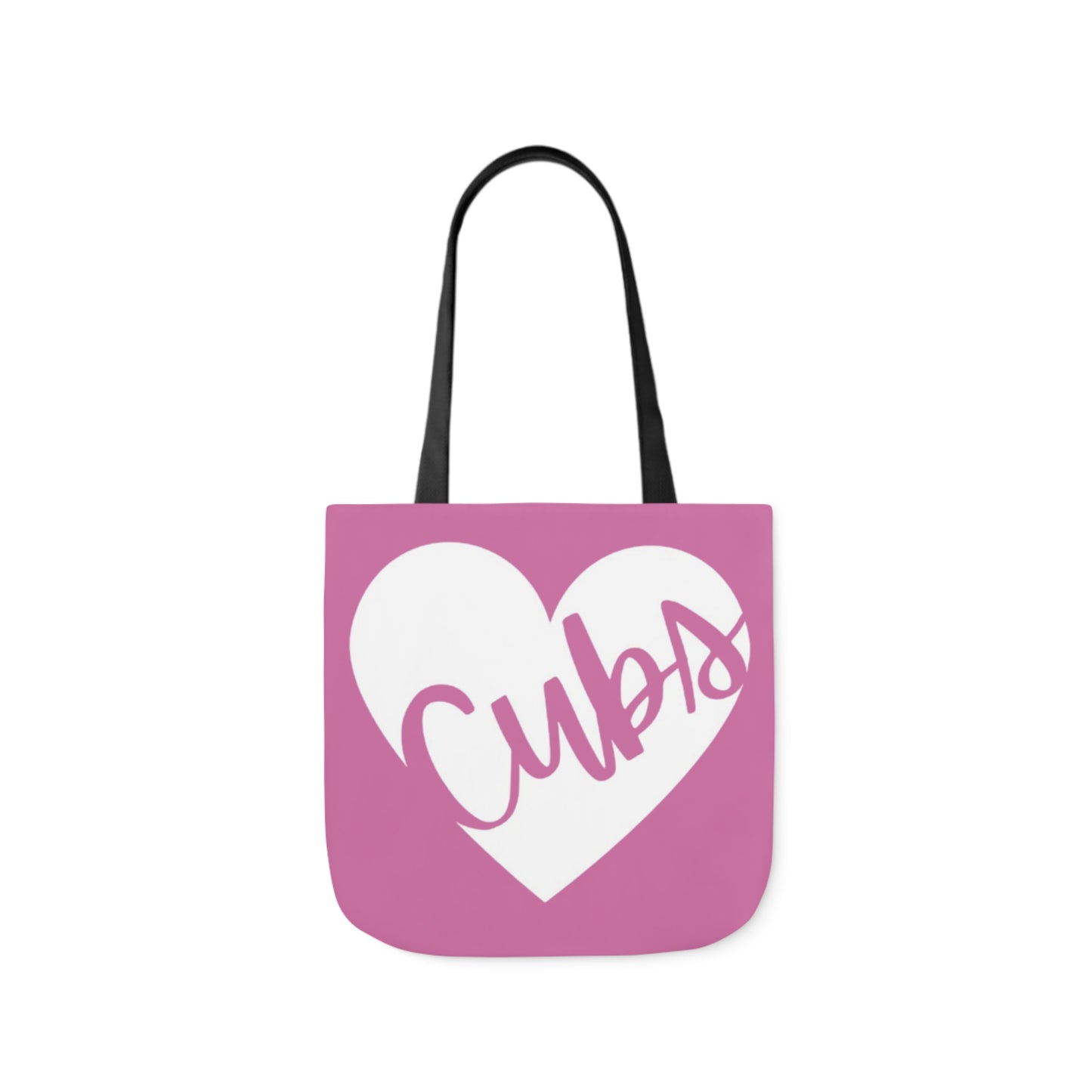 Generic Team Light Pink Canvas Tote Bag, 5-Color Straps - Cubs