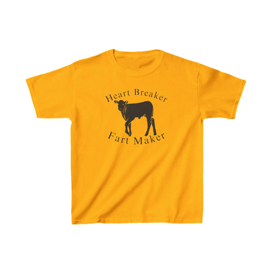 Kids Heavy Cotton™ Tee - Heart Breaker Calf