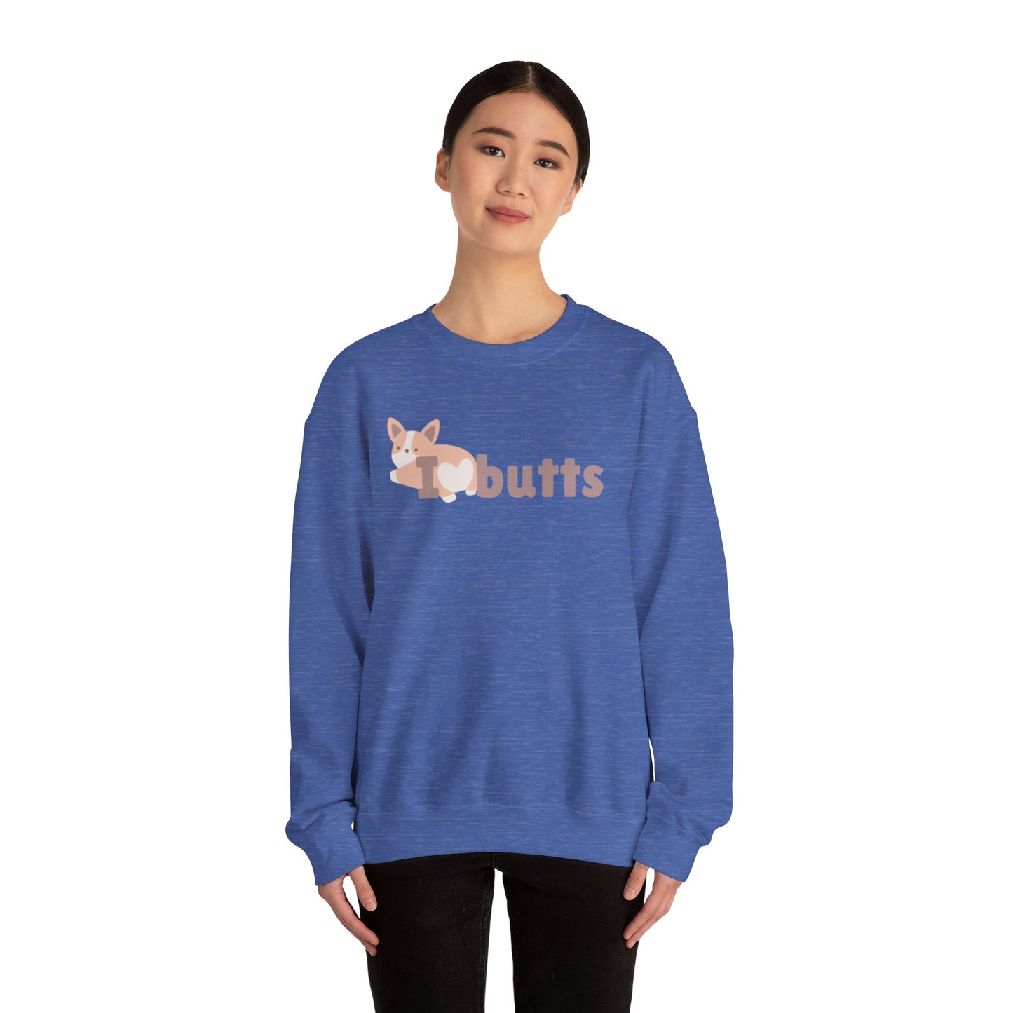 Butts Unisex Heavy Blend™ Crewneck Sweatshirt