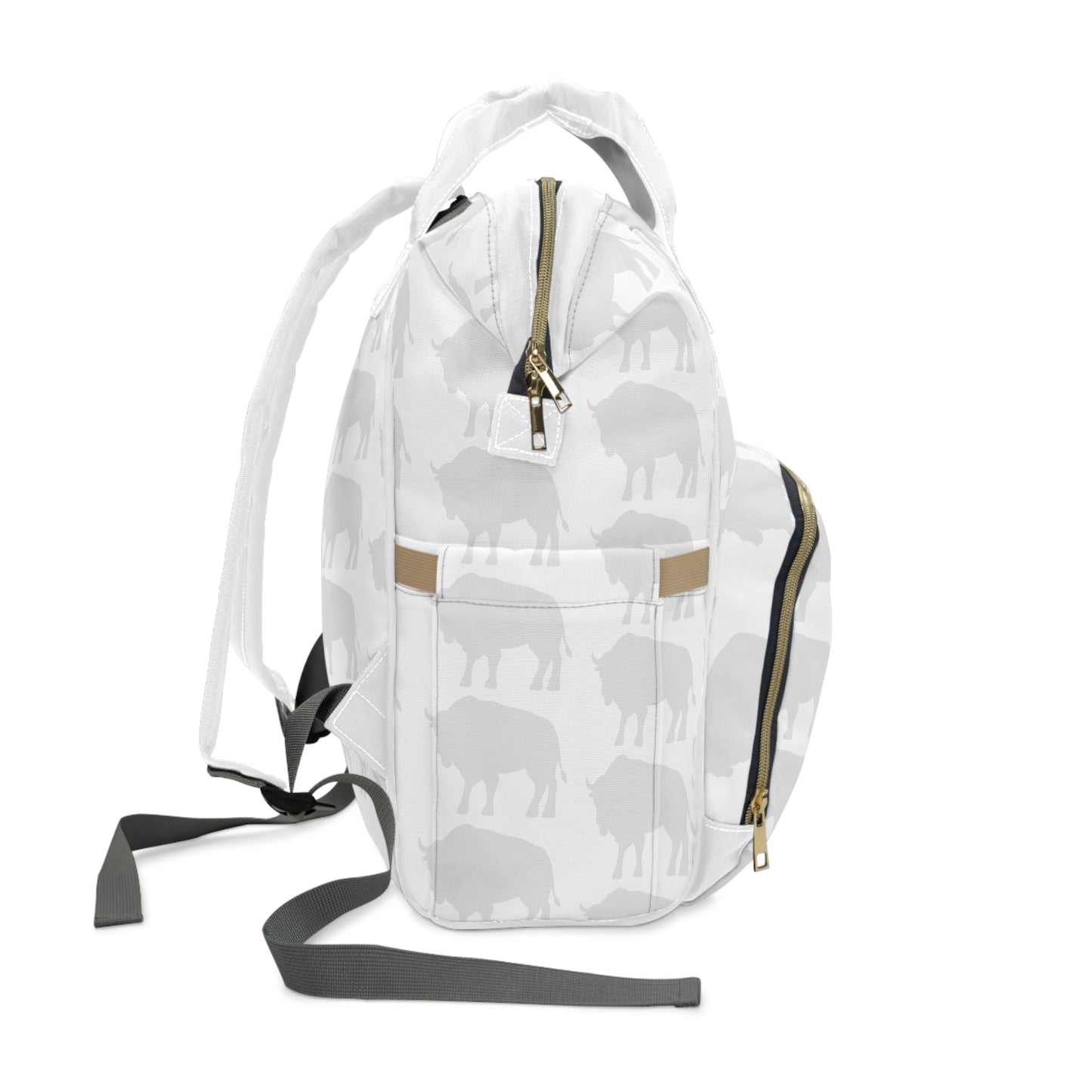 Multifunctional Diaper Backpack - Ice Bison