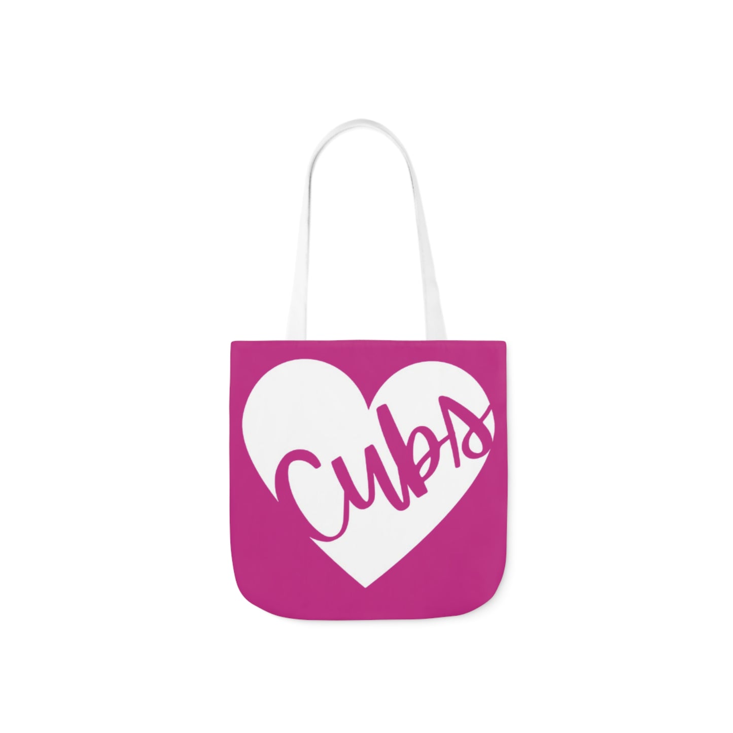 Generic Team Dark Pink Canvas Tote Bag, 5-Color Straps - Cubs