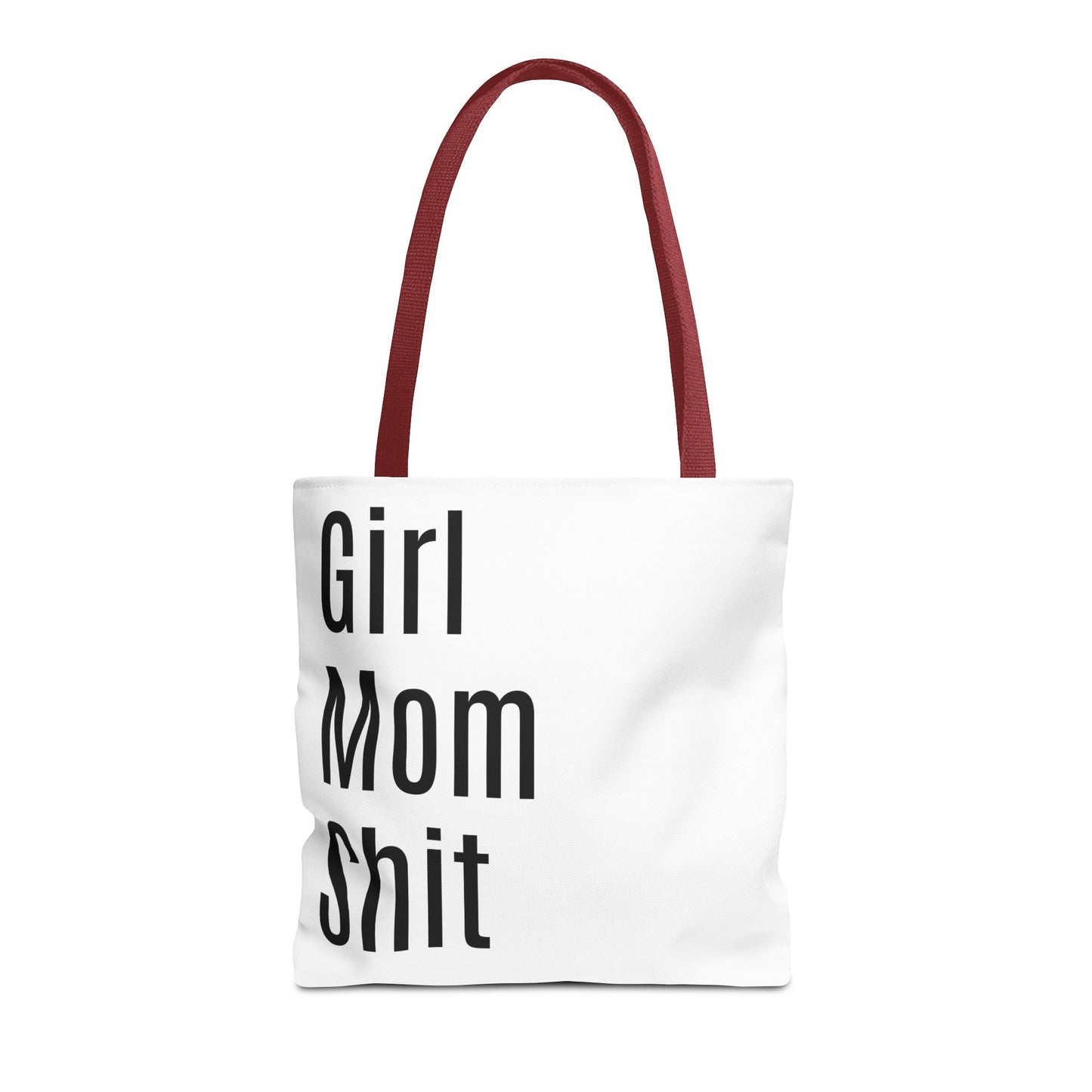 Girl Mom  Versatile Tote Bag (AOP) - White