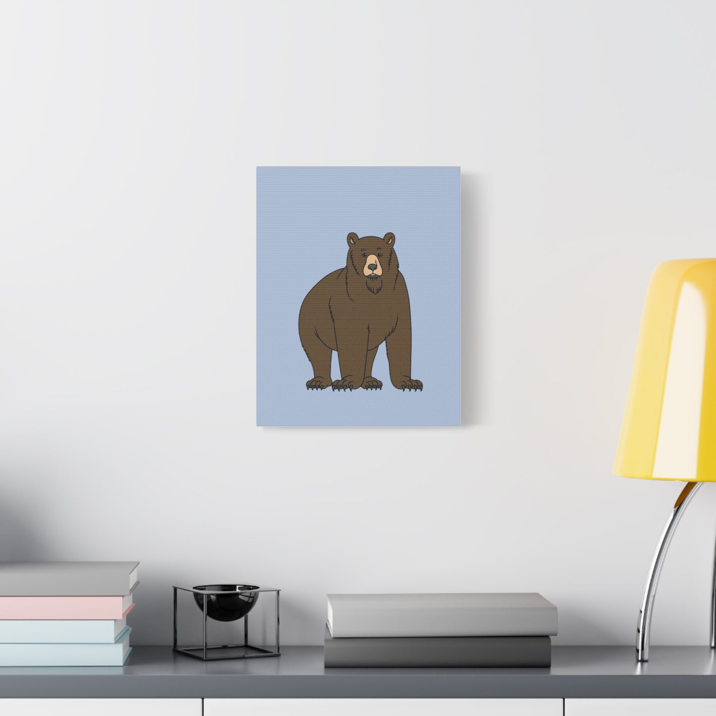 Stretched Matte Canvas 1.25" - Bear