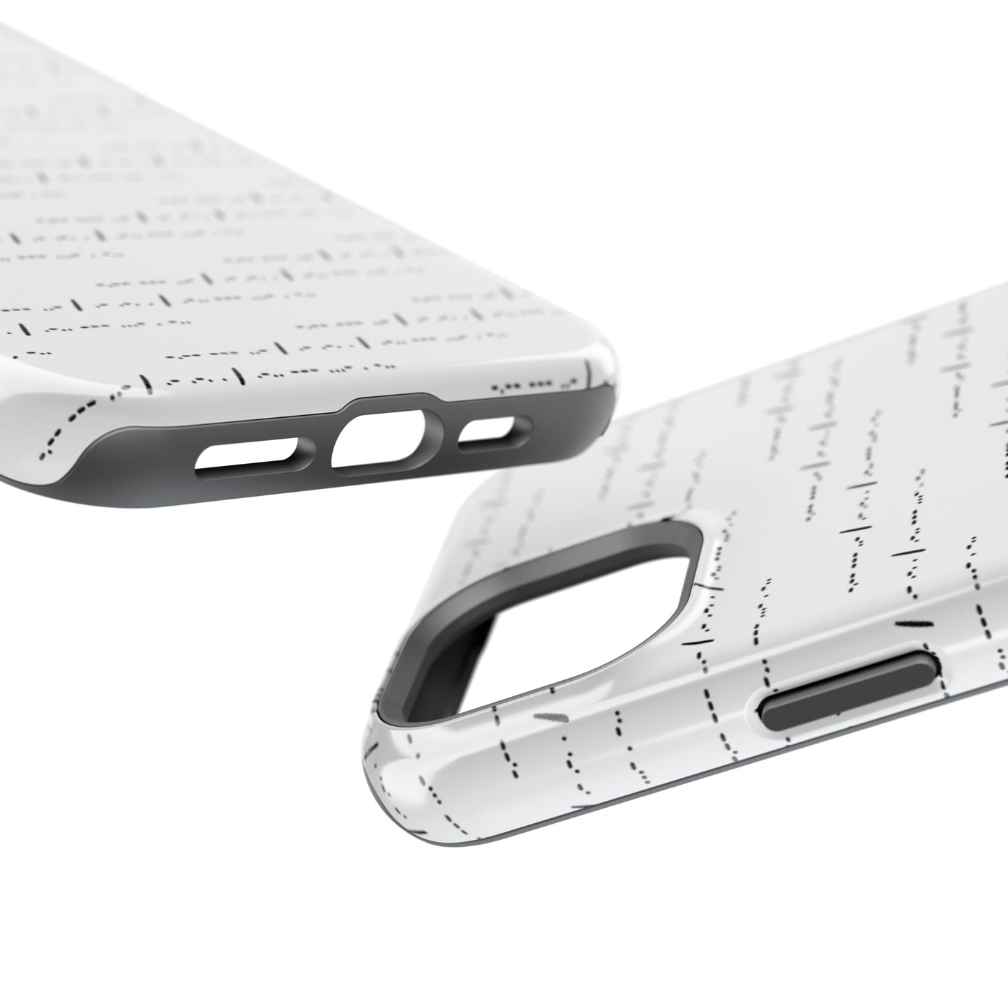 Phone Case - Impact-Resistant - "You Are Loved" Morse Code