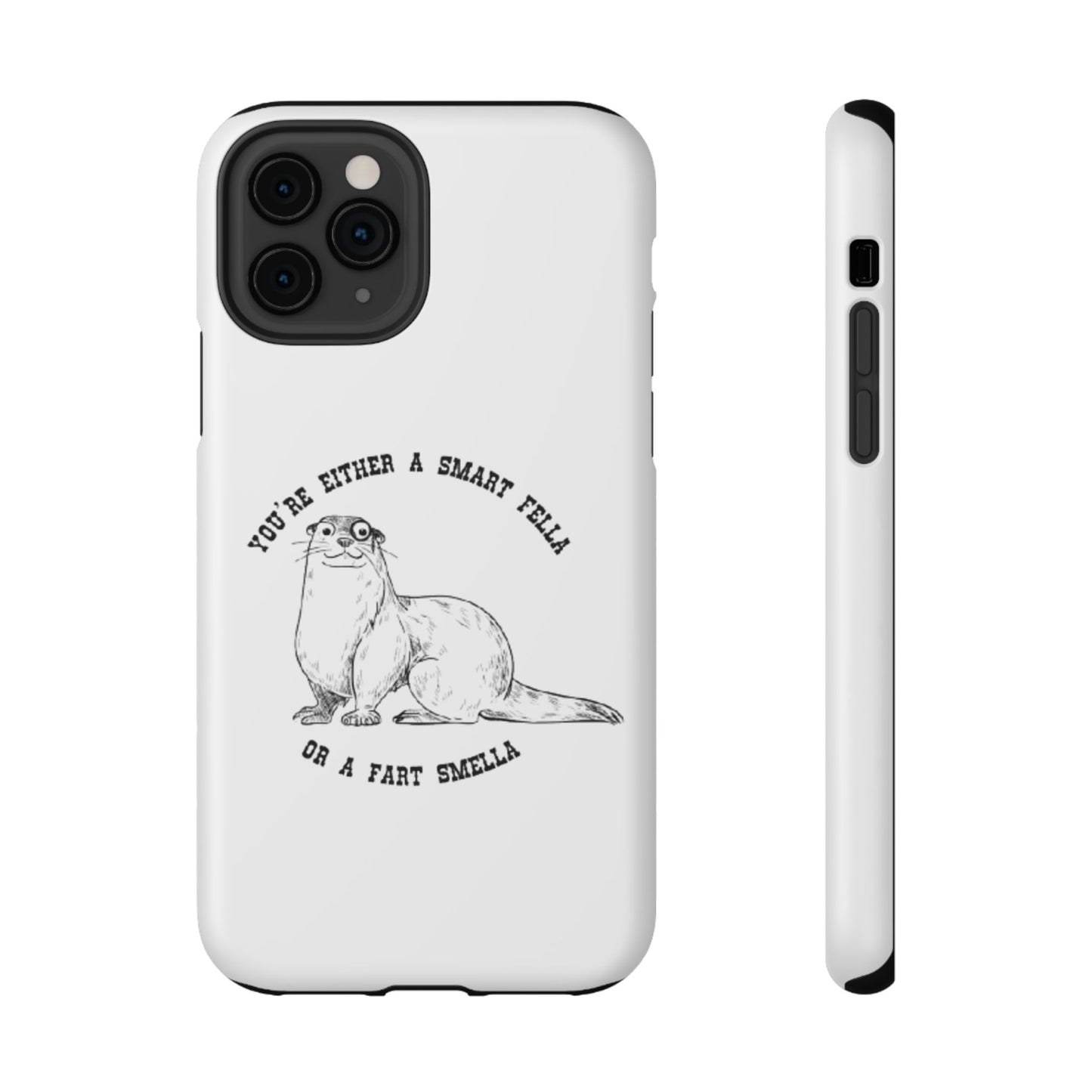 Impact-Resistant Cases - Fart Smella White