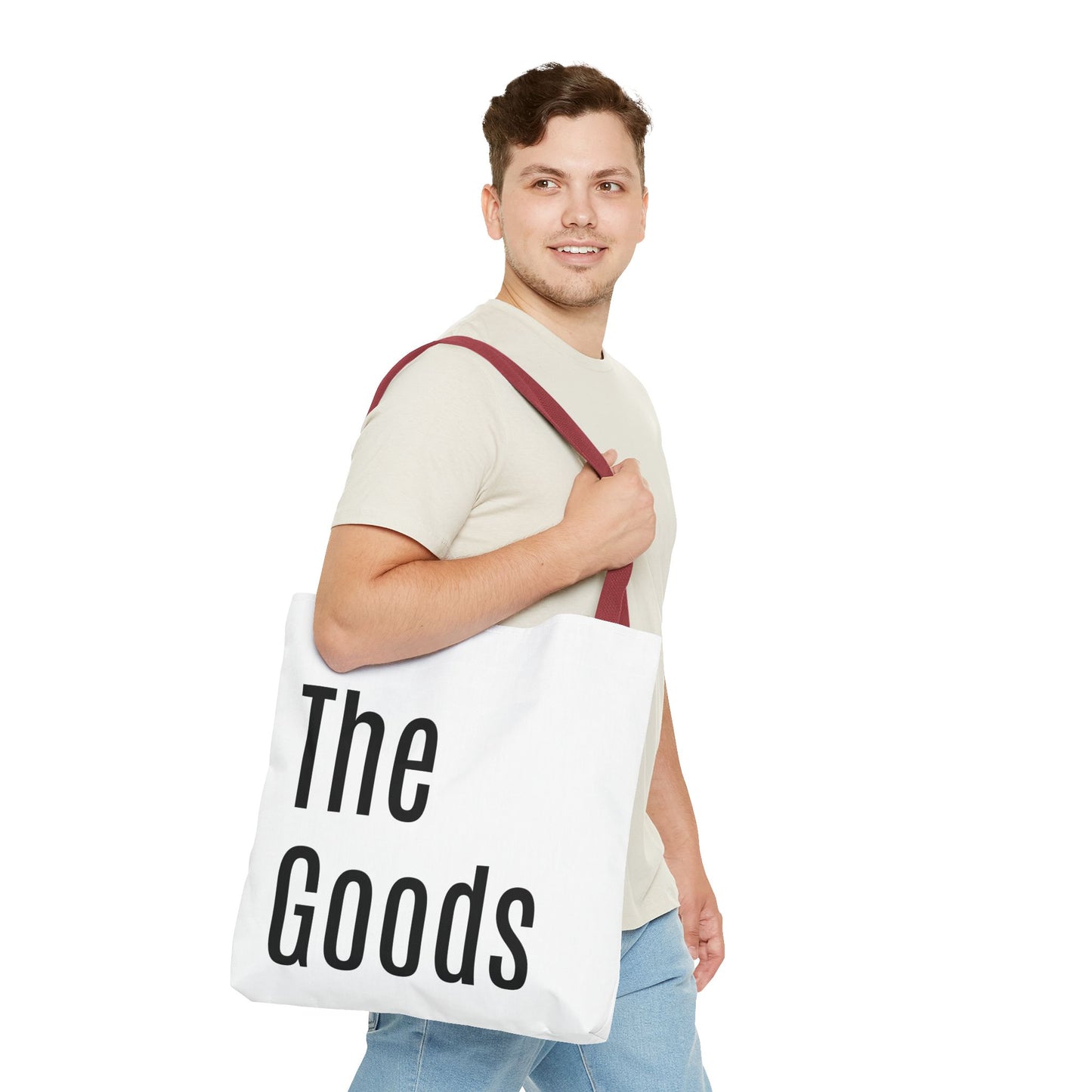 The Goods  Versatile Tote Bag (AOP) - White