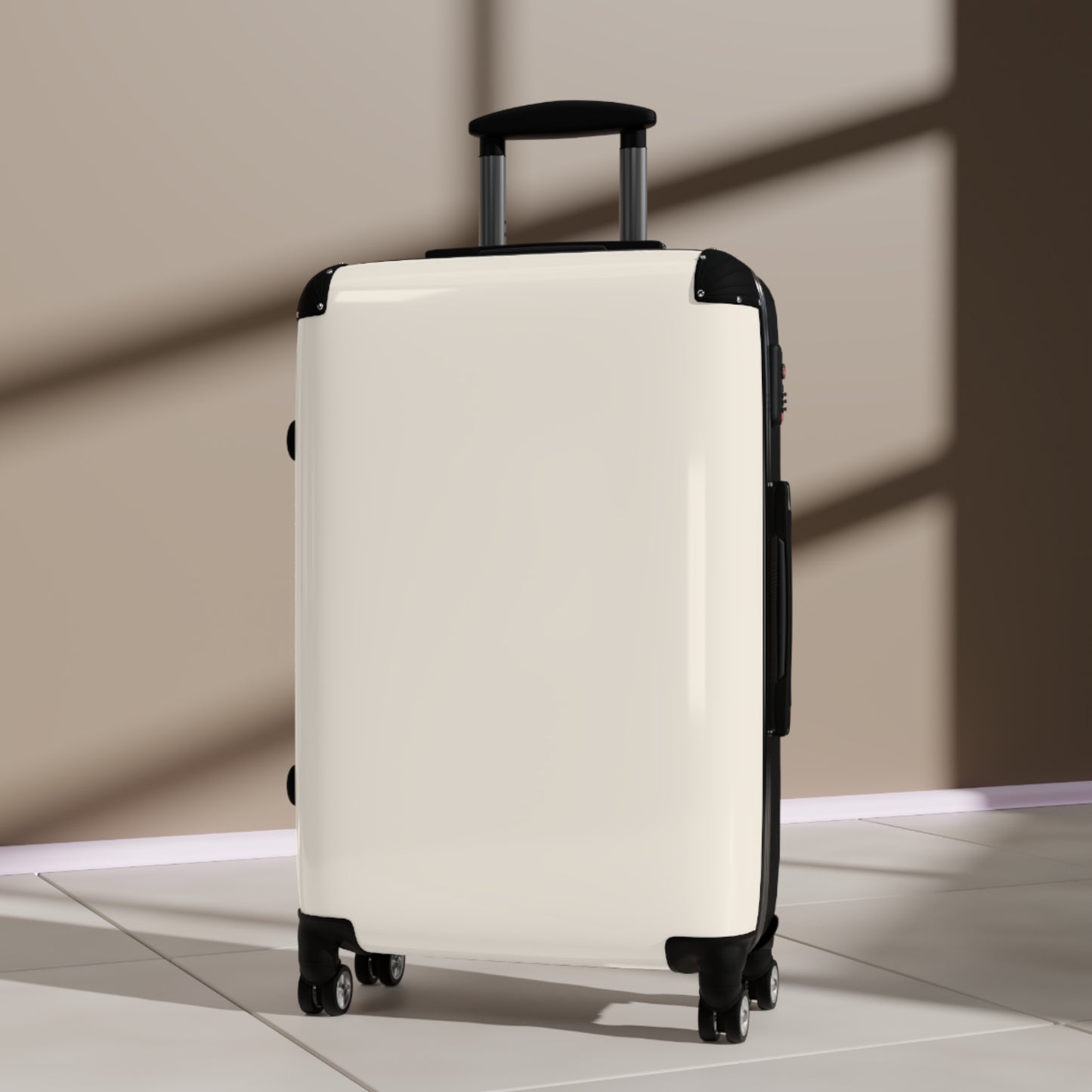 Cream Suitcase