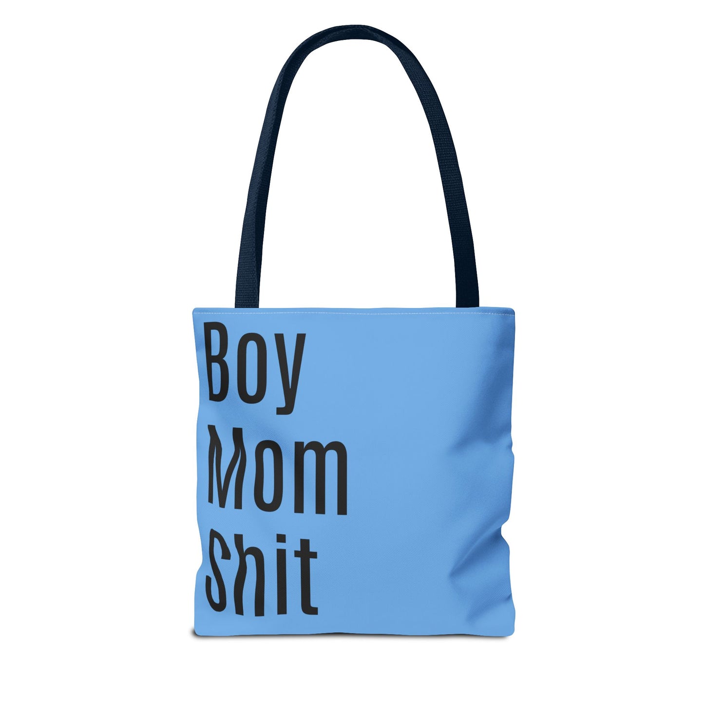 Boy Mom  Versatile Tote Bag (AOP) - Blue