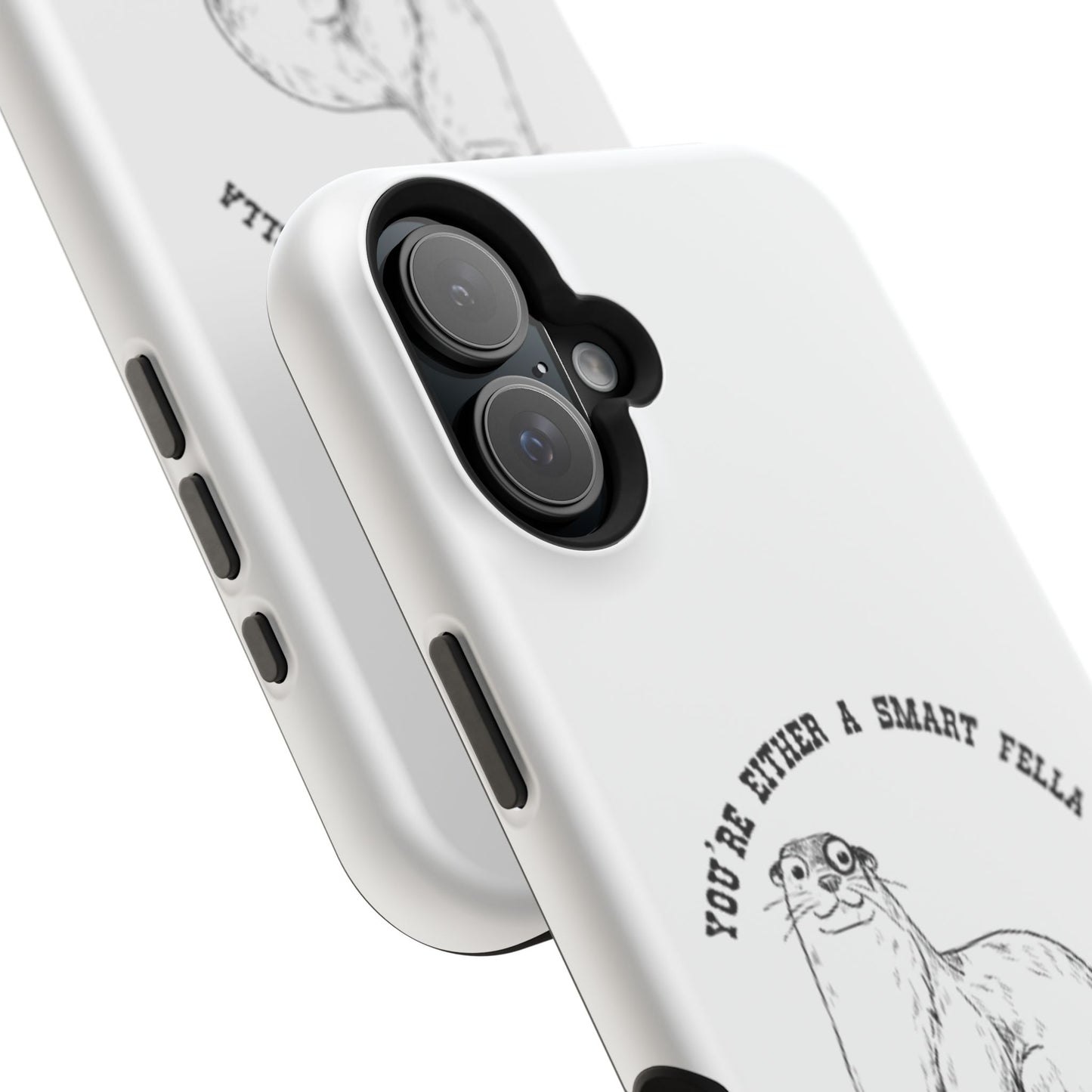 Impact-Resistant Cases - Fart Smella White