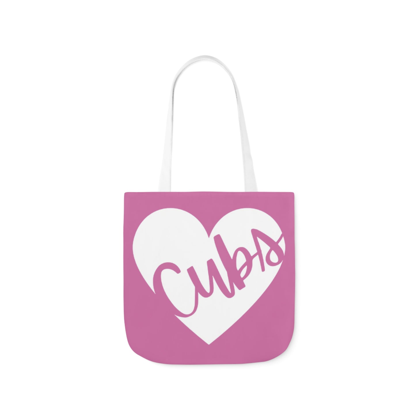 Generic Team Light Pink Canvas Tote Bag, 5-Color Straps - Cubs