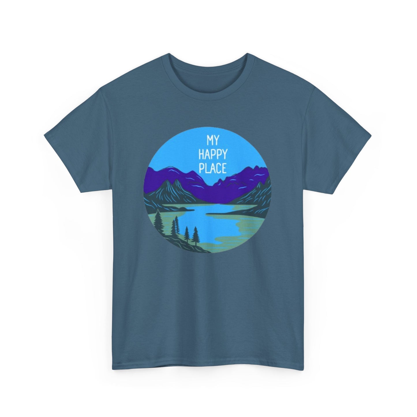 My Happy Place Adult Unisex Heavy Cotton Tee