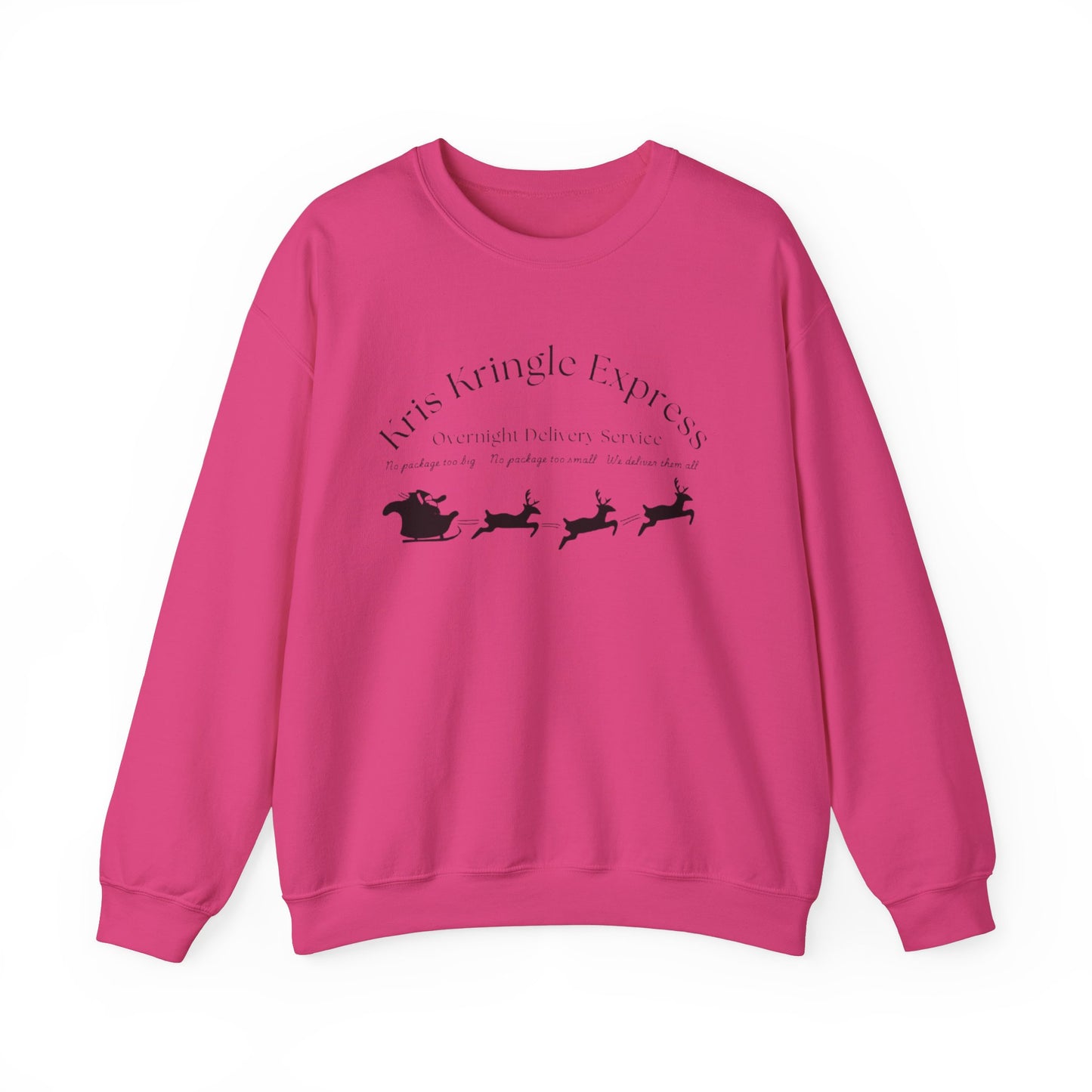 Festive Adult Unisex Crewneck Sweatshirt - Kris Kringle Express