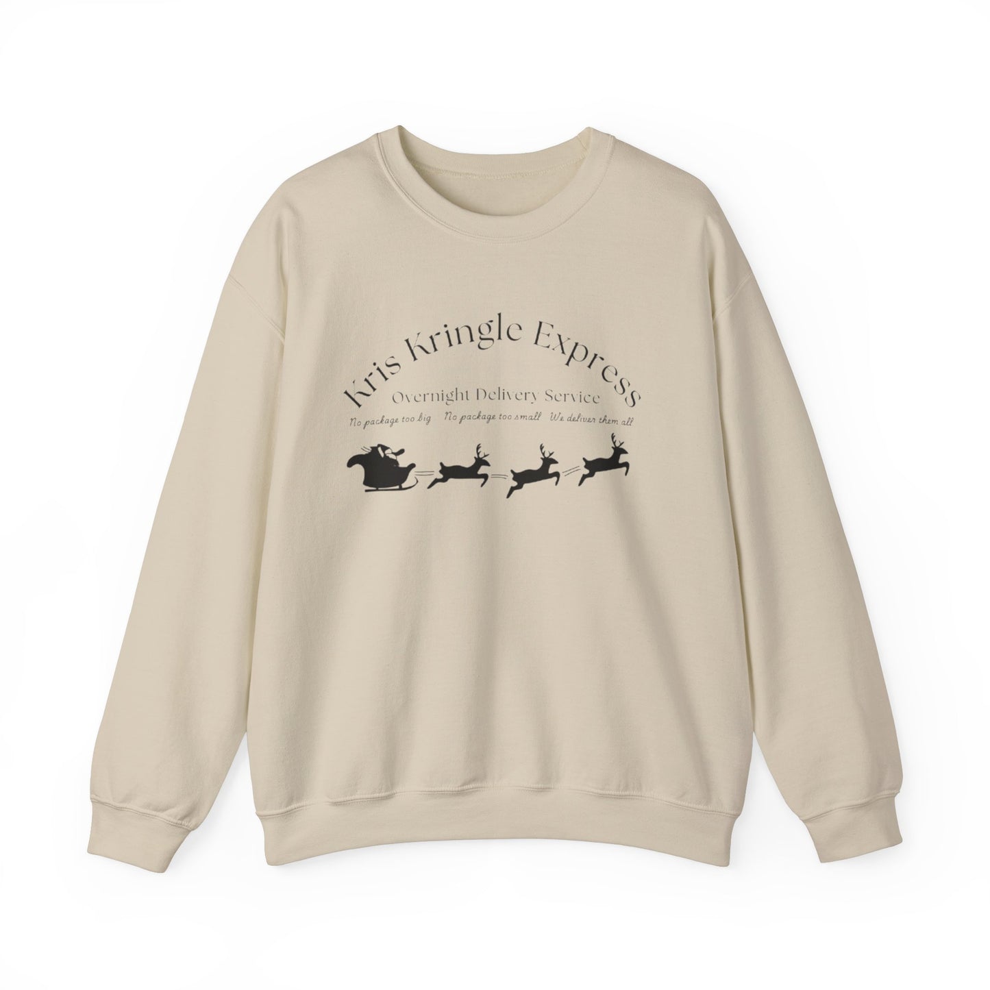 Festive Adult Unisex Crewneck Sweatshirt - Kris Kringle Express