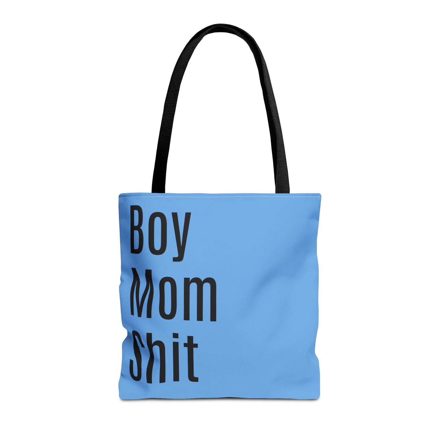 Boy Mom  Versatile Tote Bag (AOP) - Blue