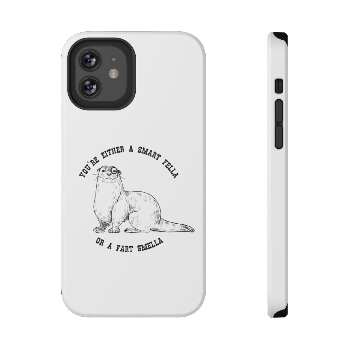 Impact-Resistant Cases - Fart Smella White