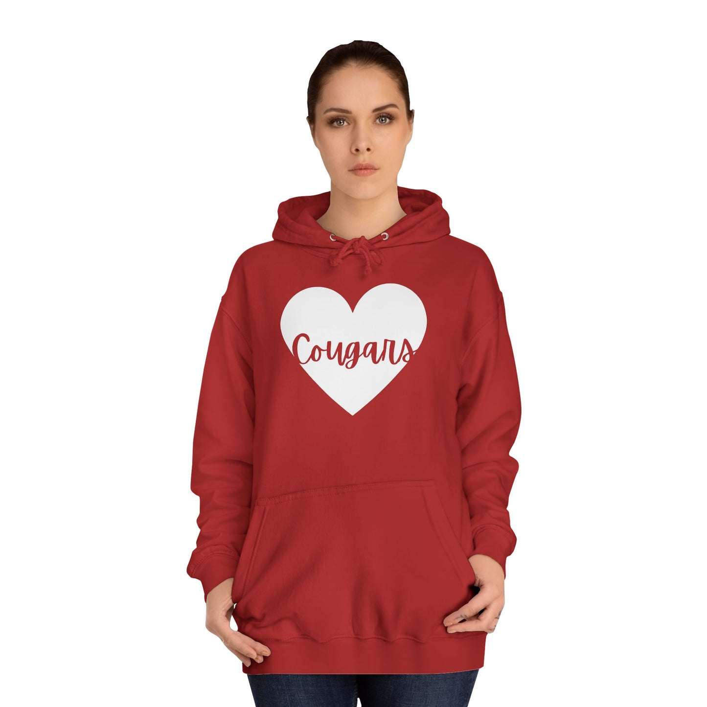 Generic Team Hoodie - Cougars Heart