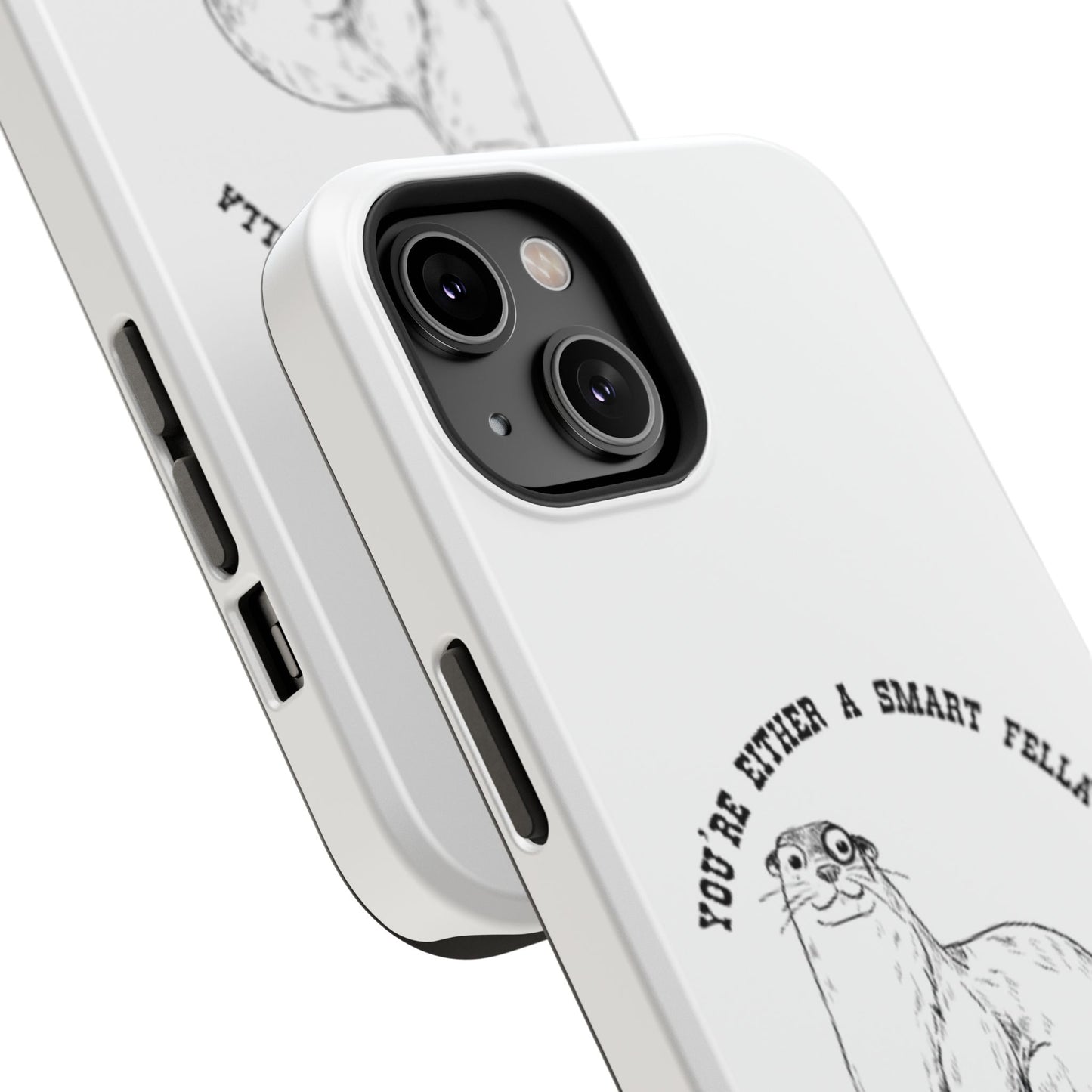 Impact-Resistant Cases - Fart Smella White