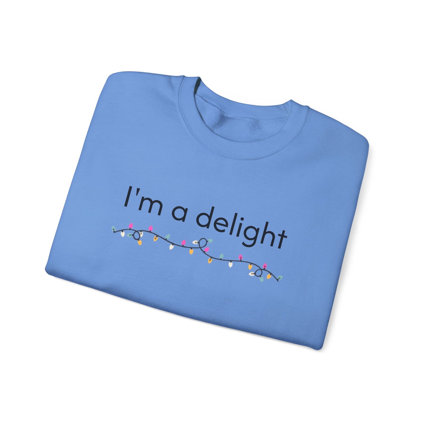 Festive Adult Unisex Crewneck Sweatshirt - Delight