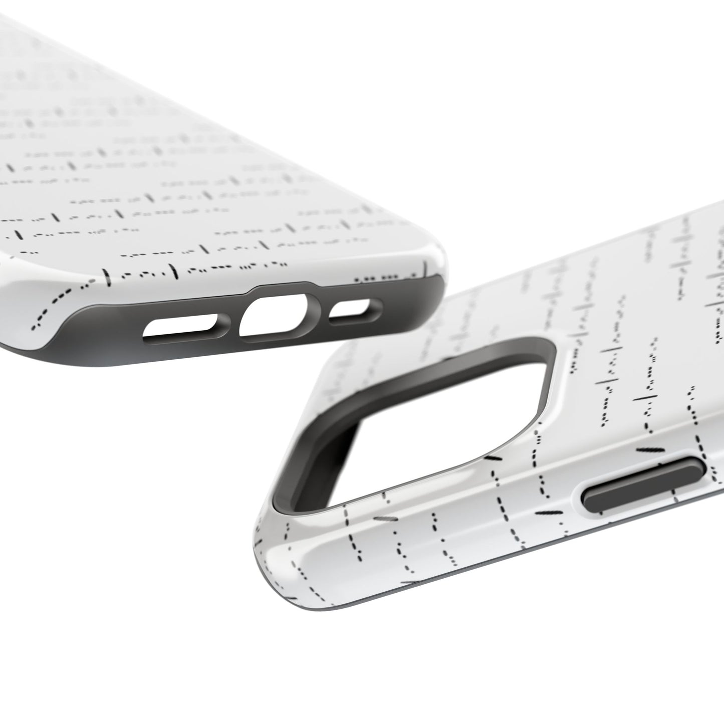 Phone Case - Impact-Resistant - "You Are Loved" Morse Code