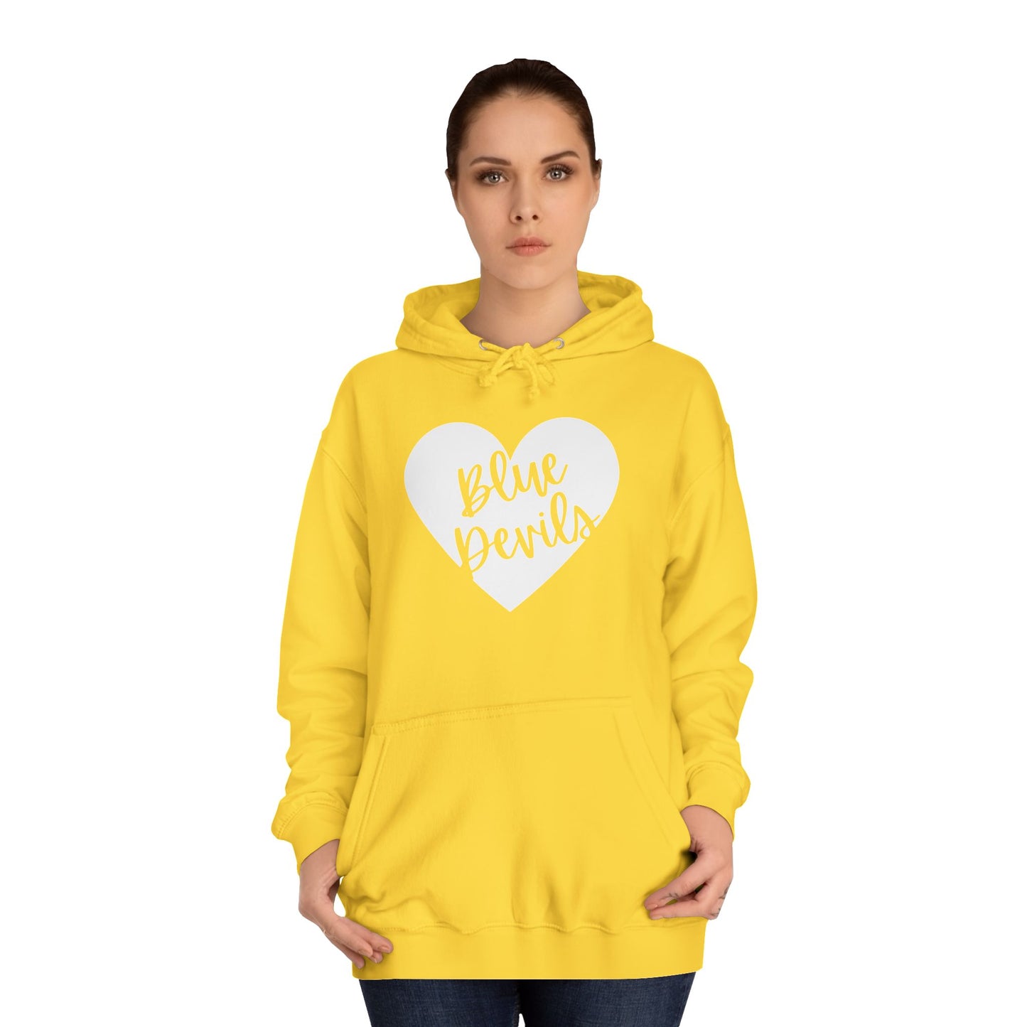 Generic Team Hoodie - Blue Devils Heart